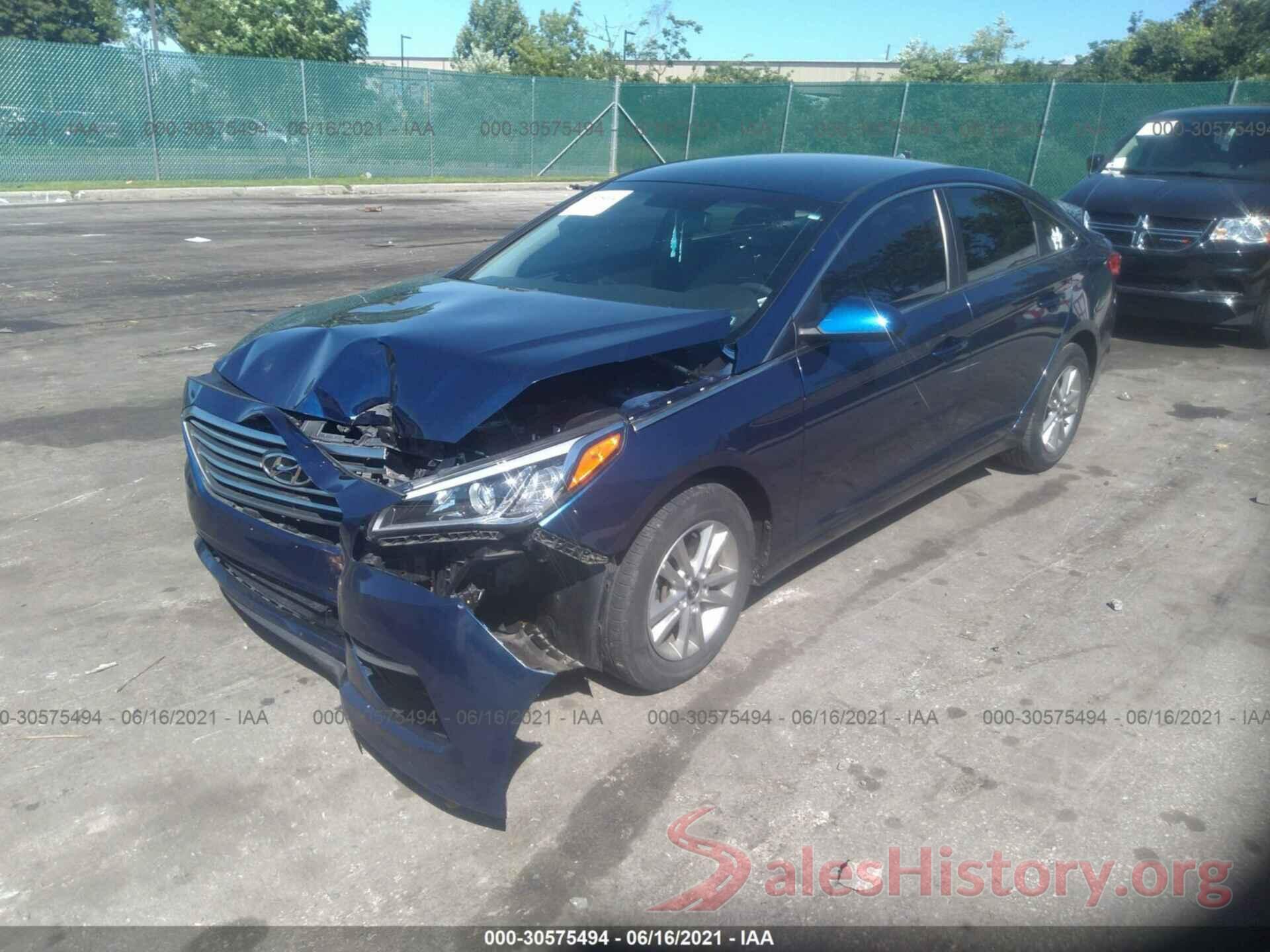 5NPE24AF1HH490893 2017 HYUNDAI SONATA