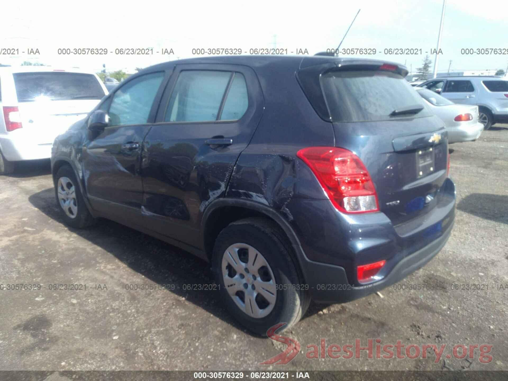 3GNCJKSB0JL340264 2018 CHEVROLET TRAX