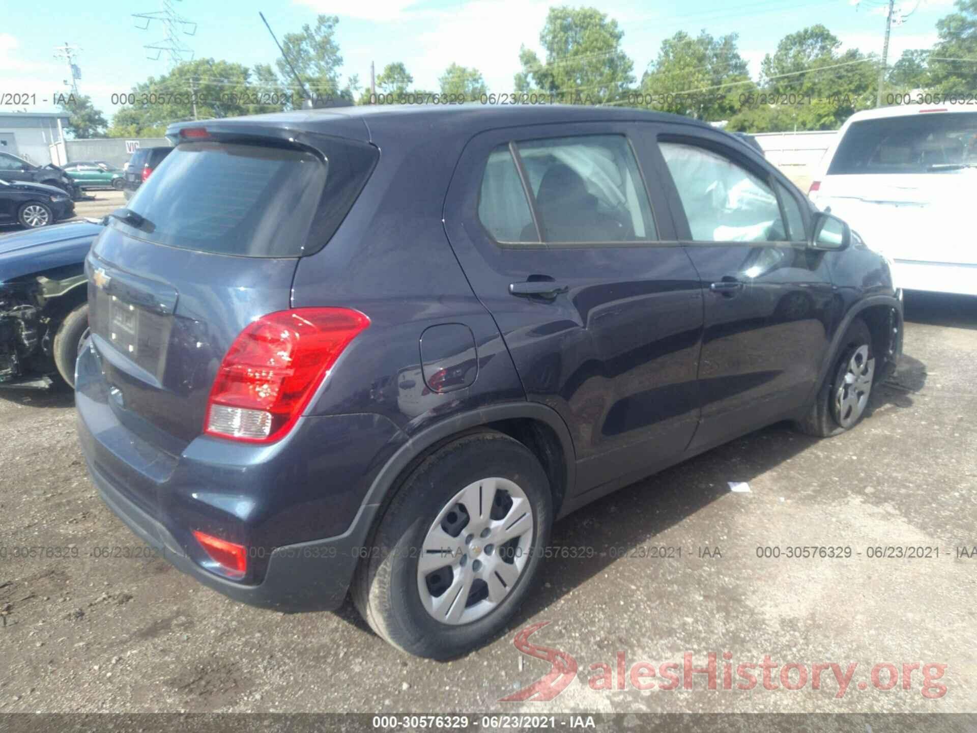 3GNCJKSB0JL340264 2018 CHEVROLET TRAX