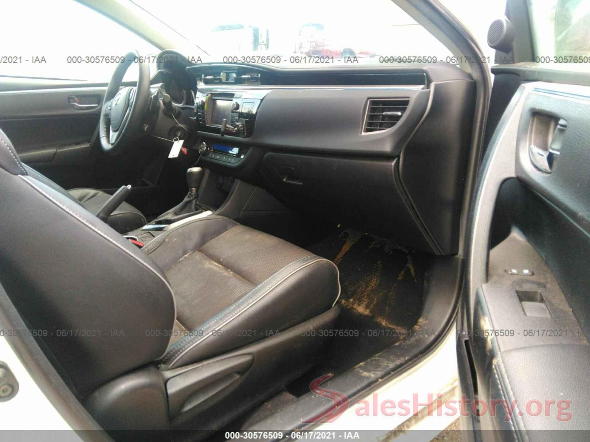 5YFBURHE7GP421943 2016 TOYOTA COROLLA