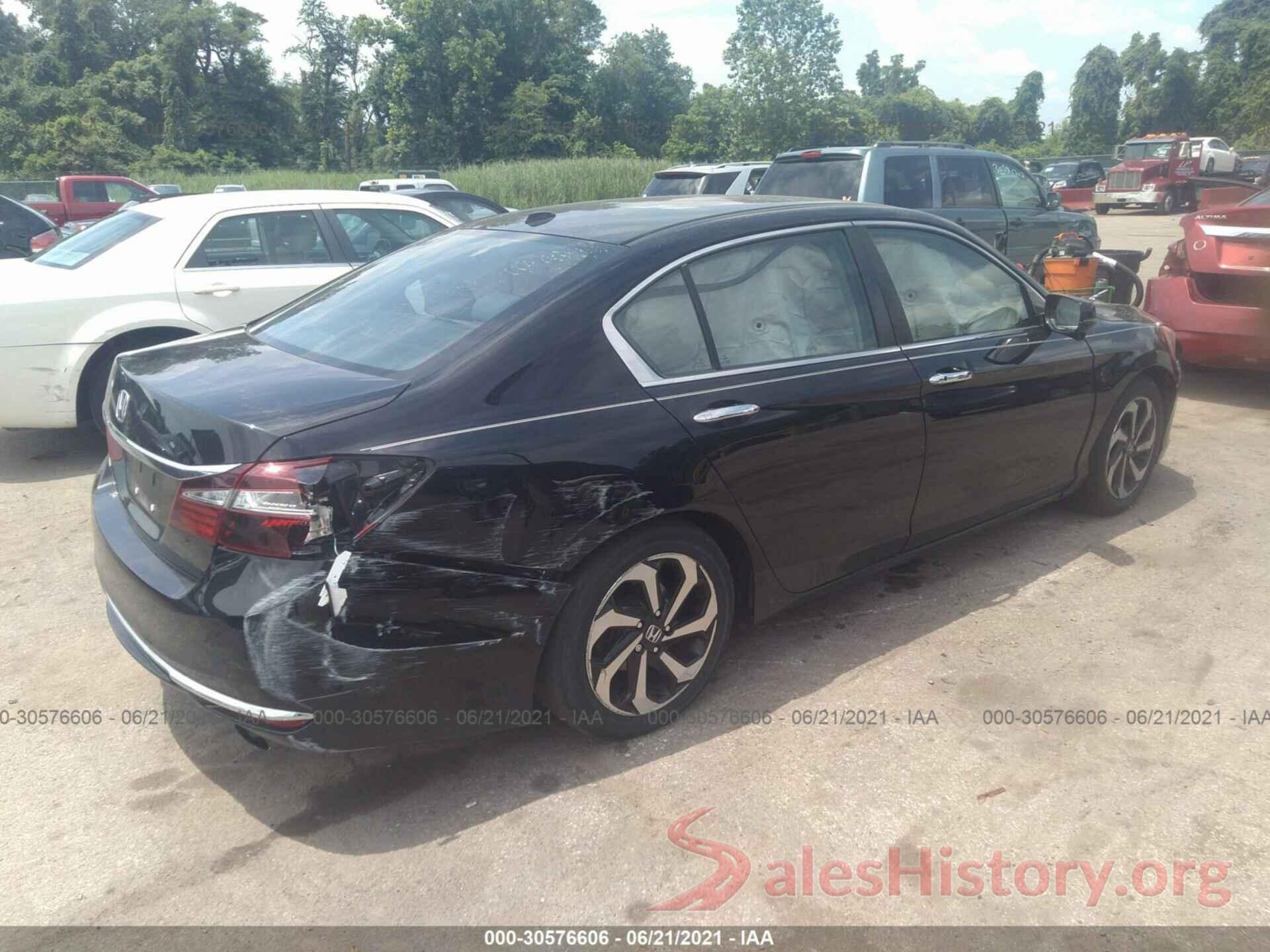 1HGCR2F08GA029919 2016 HONDA ACCORD SEDAN