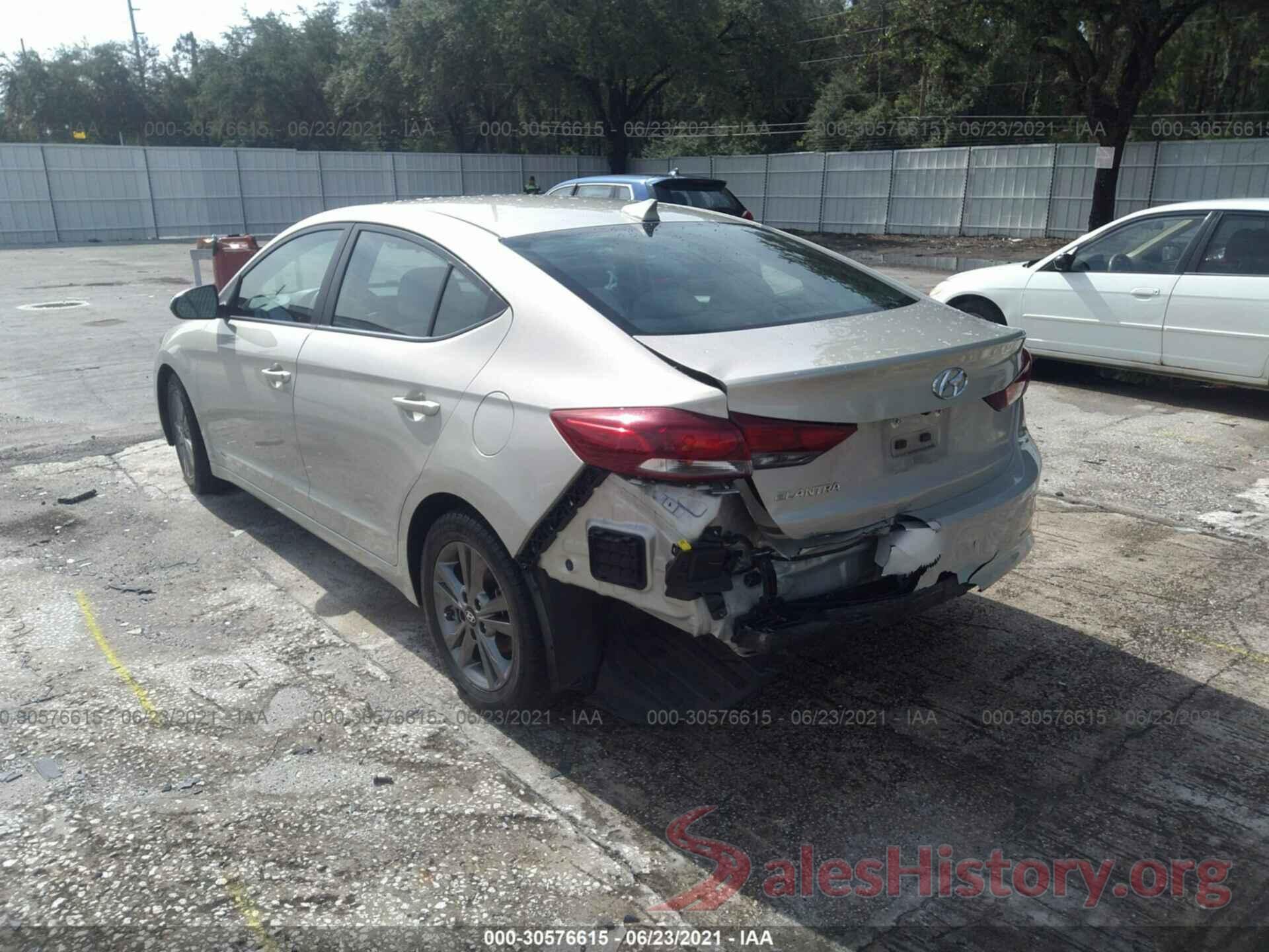 5NPD84LF5JH220238 2018 HYUNDAI ELANTRA