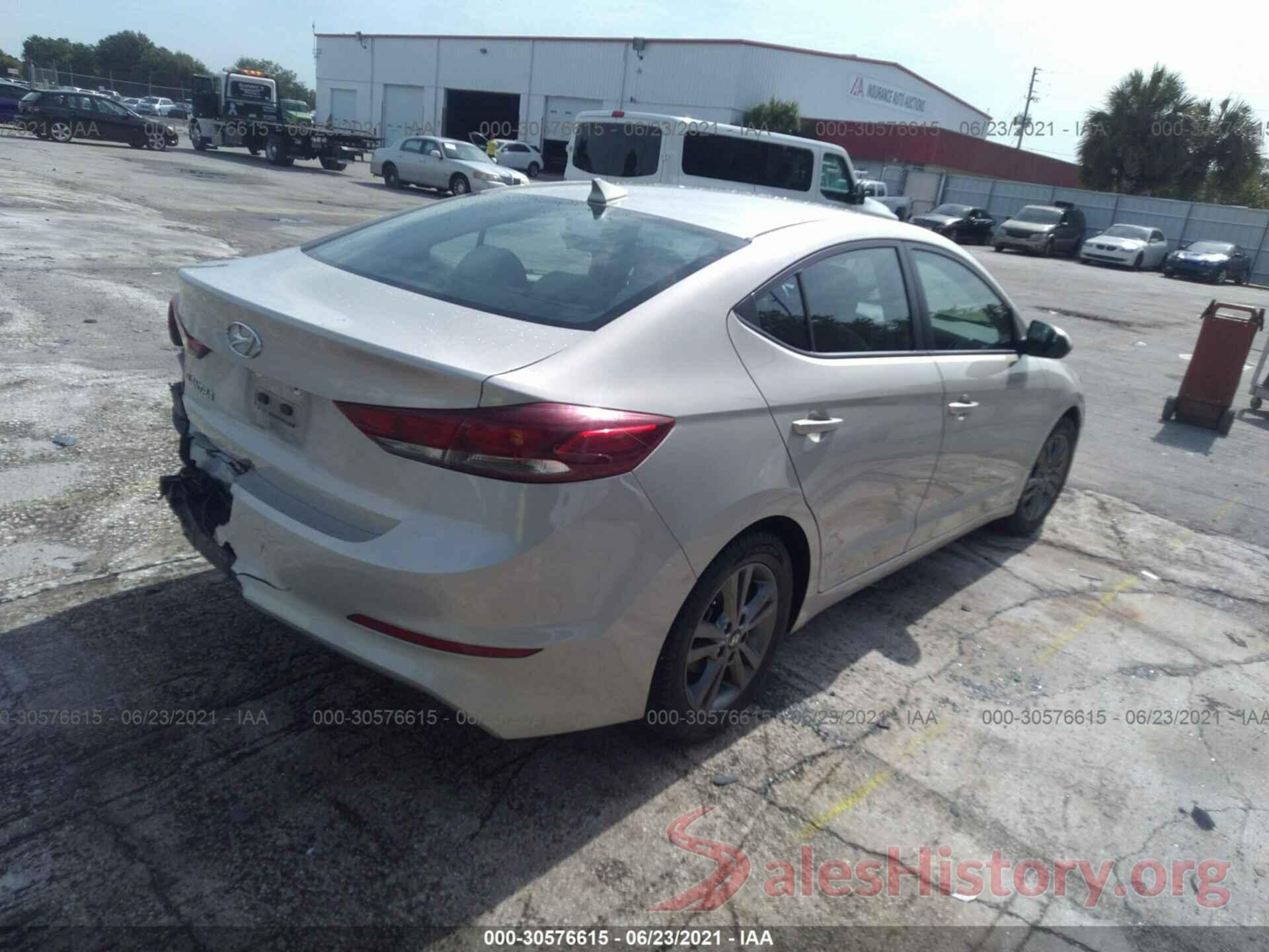 5NPD84LF5JH220238 2018 HYUNDAI ELANTRA