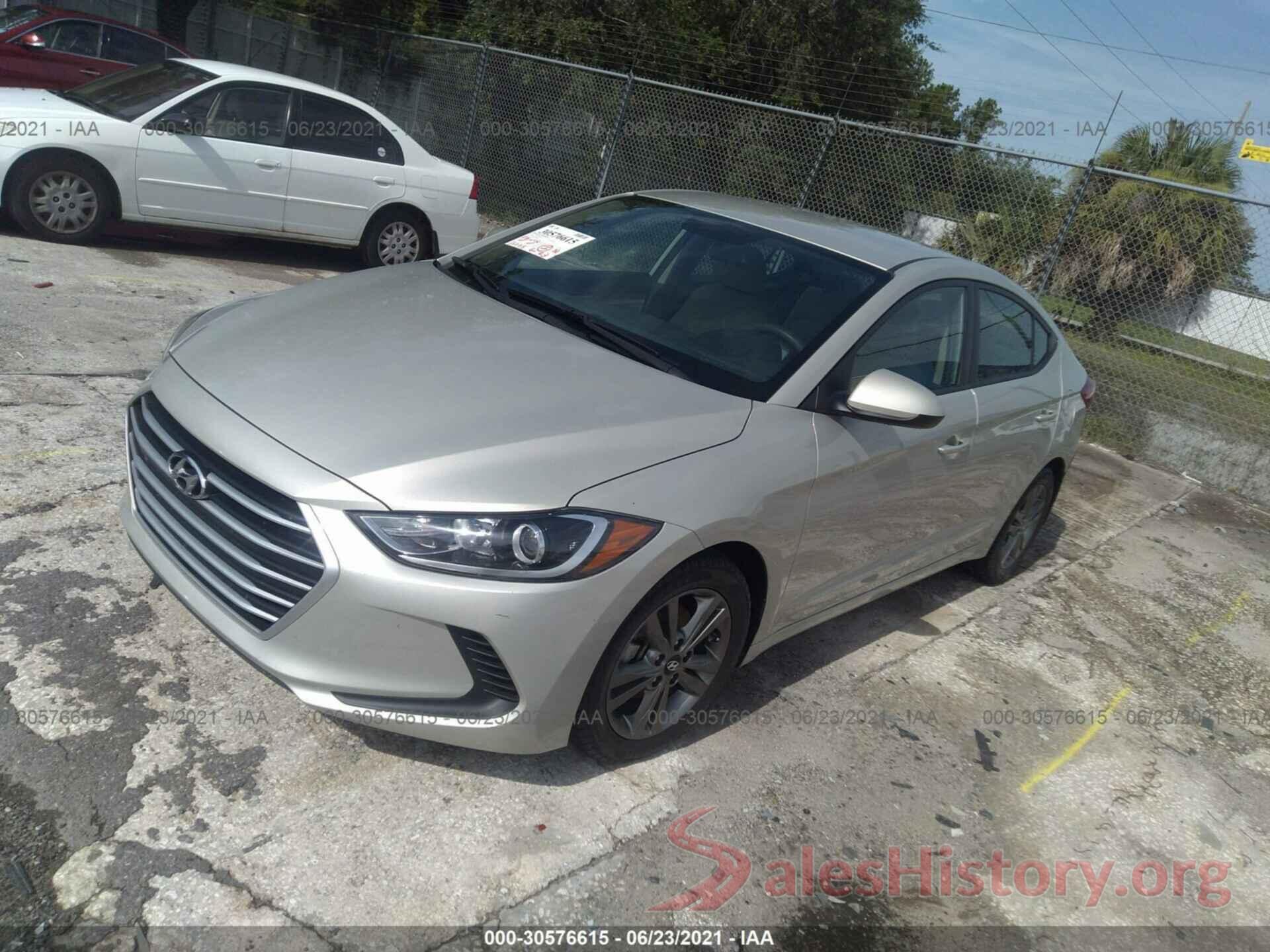 5NPD84LF5JH220238 2018 HYUNDAI ELANTRA