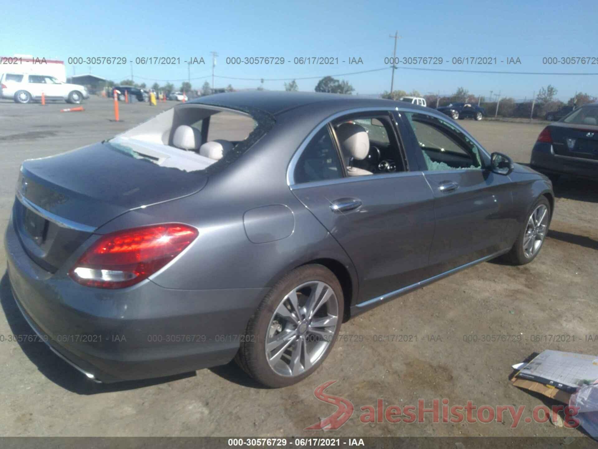 55SWF4JB0HU182200 2017 MERCEDES-BENZ C-CLASS