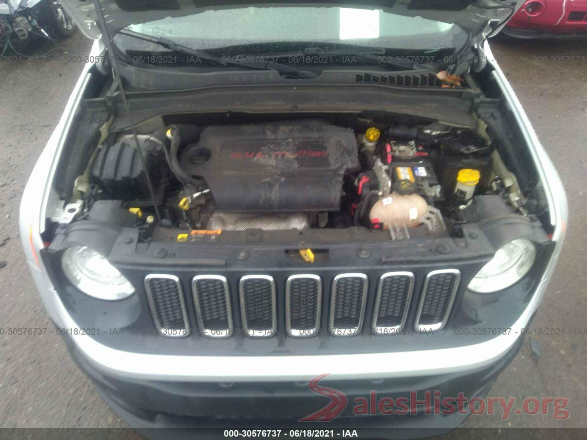 ZACCJABT4GPC52376 2016 JEEP RENEGADE