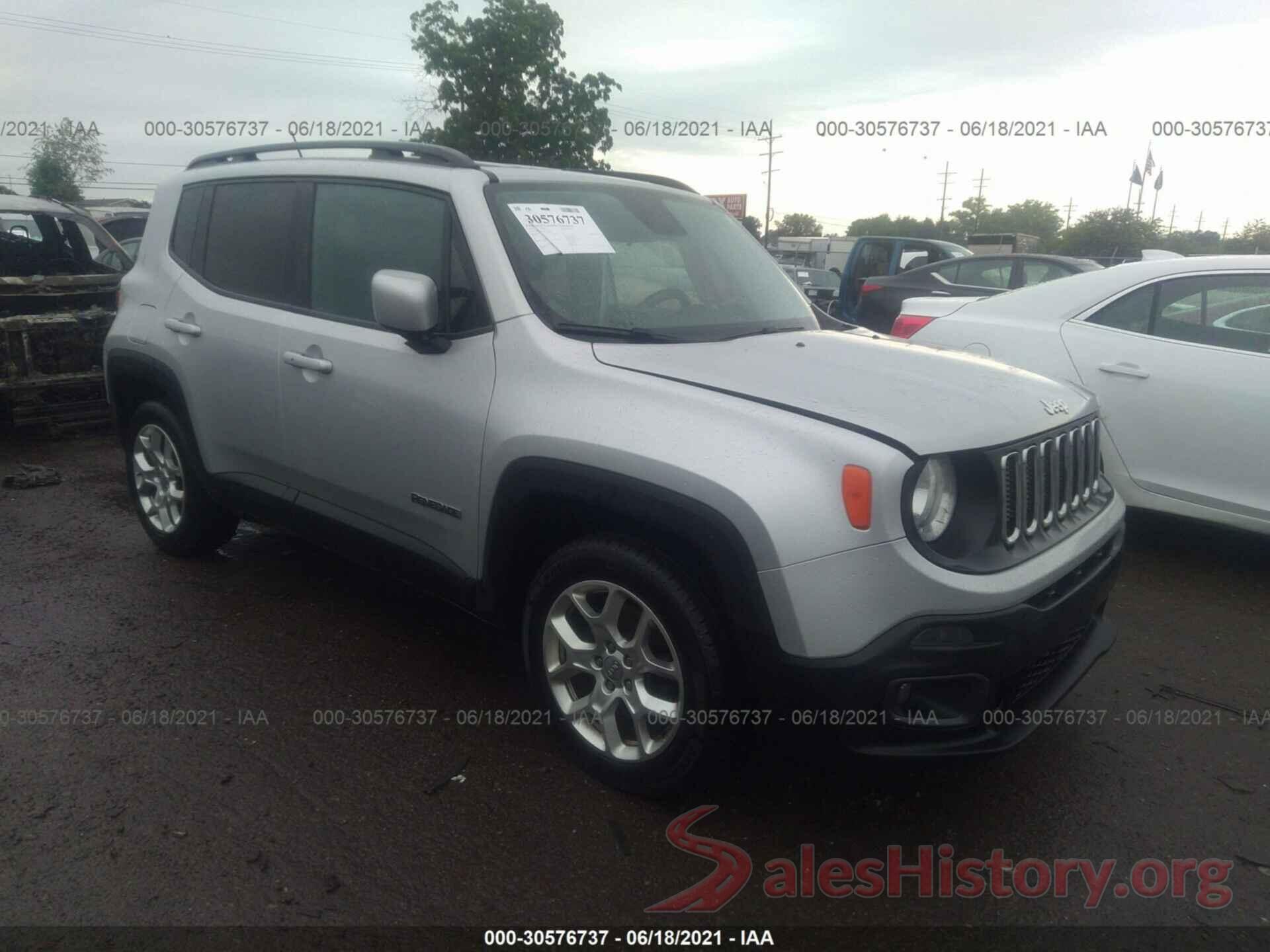 ZACCJABT4GPC52376 2016 JEEP RENEGADE