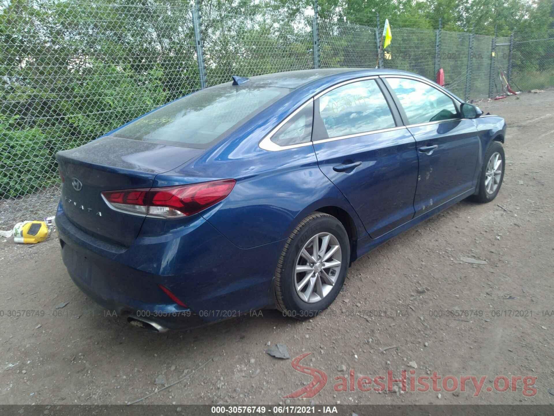 5NPE24AF2JH708510 2018 HYUNDAI SONATA