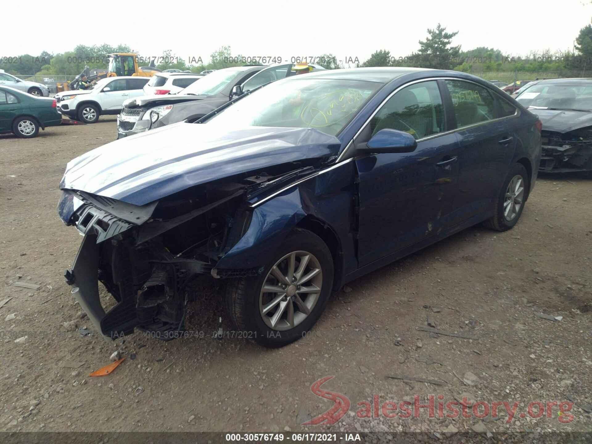 5NPE24AF2JH708510 2018 HYUNDAI SONATA