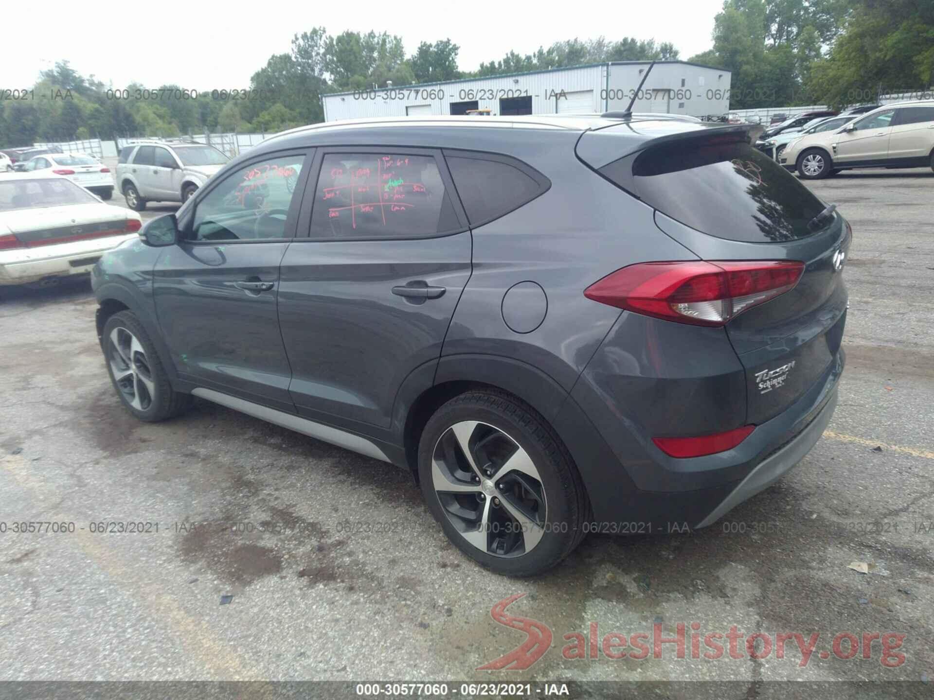 KM8J3CA29HU462506 2017 HYUNDAI TUCSON