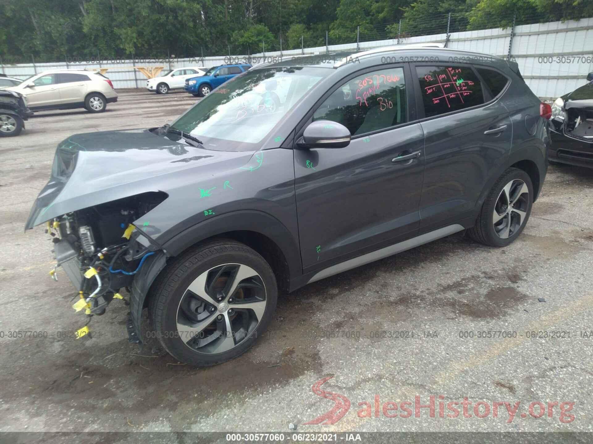 KM8J3CA29HU462506 2017 HYUNDAI TUCSON