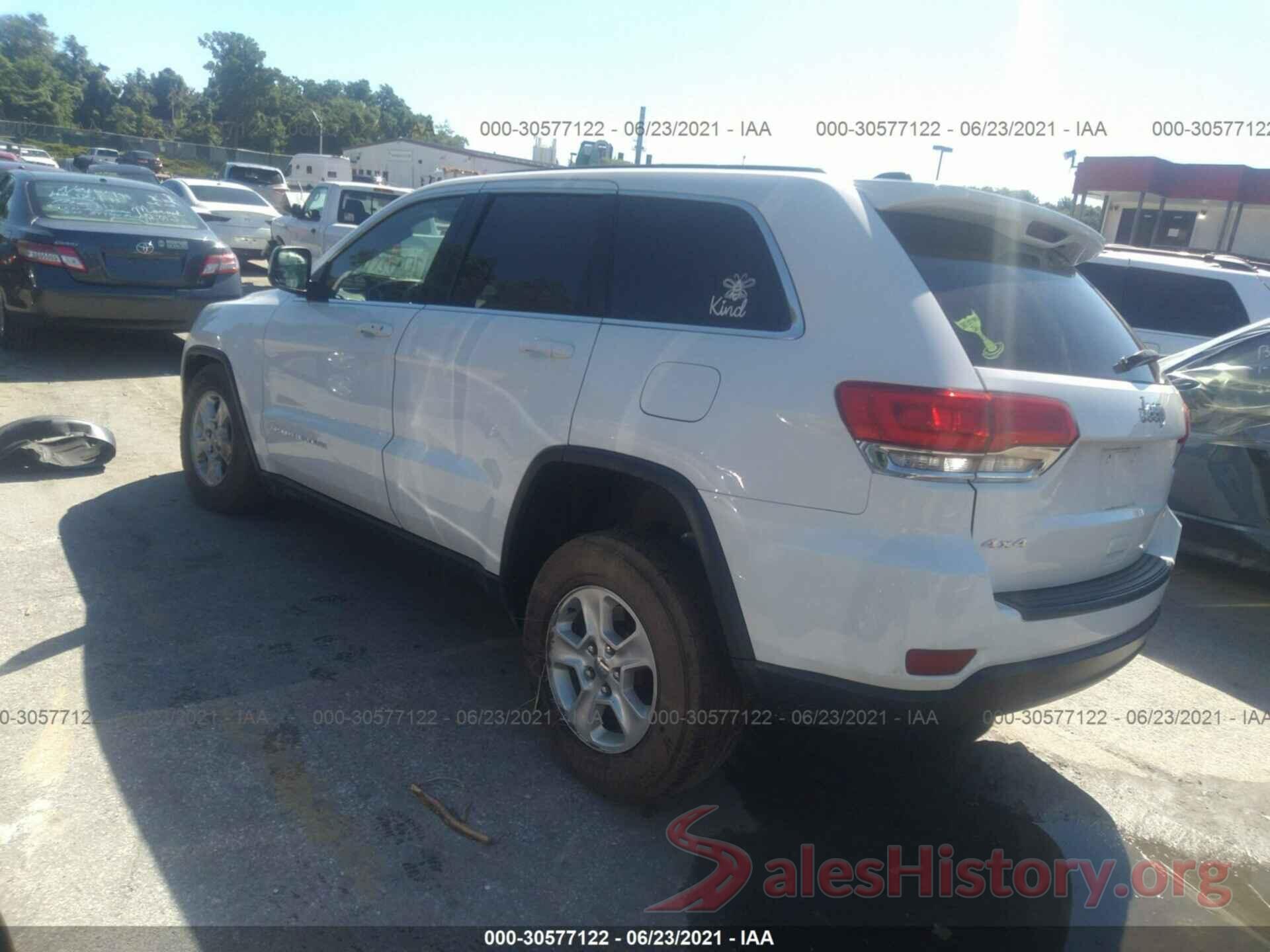 1C4RJFAGXGC399706 2016 JEEP GRAND CHEROKEE