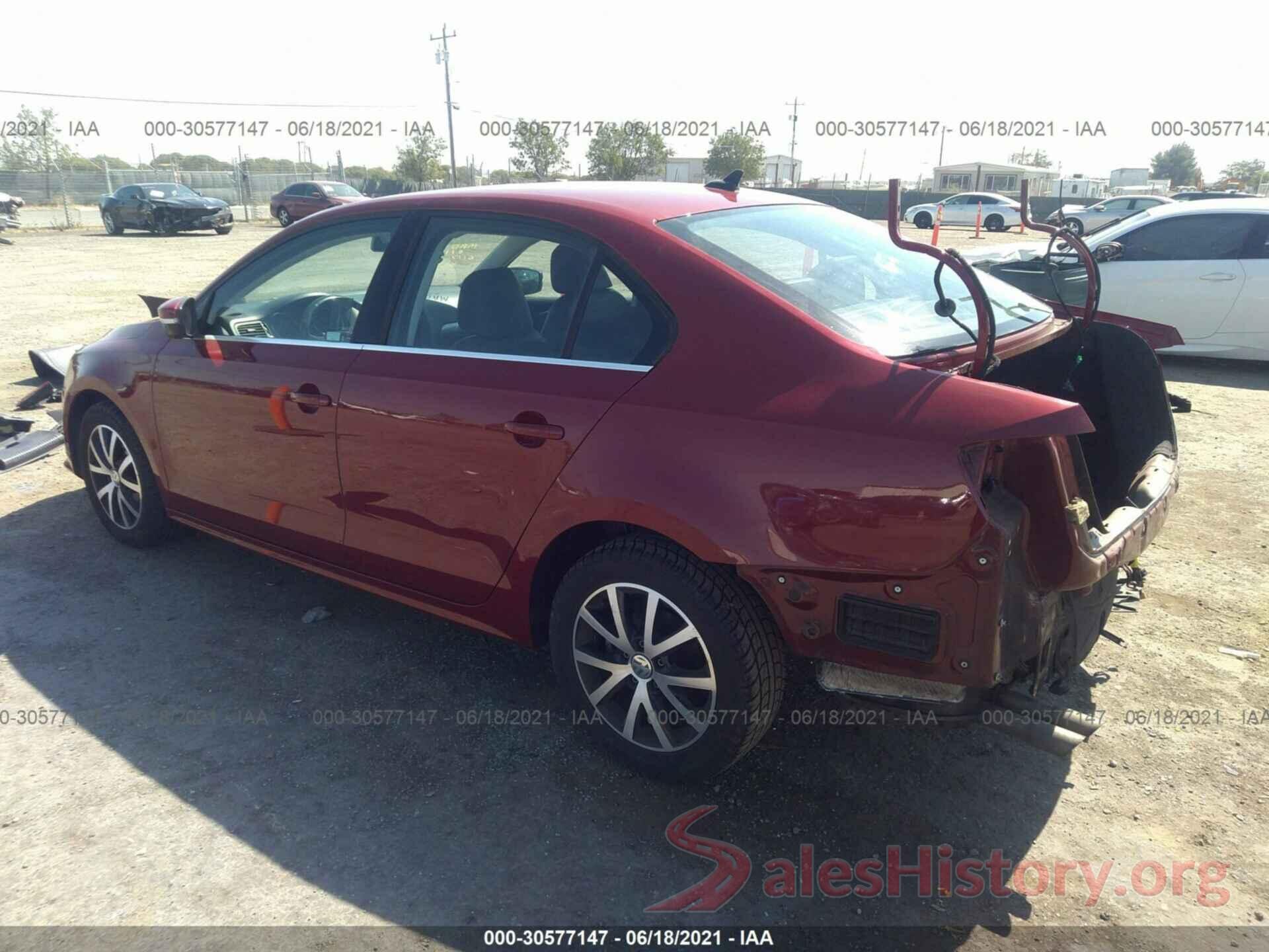 3VWDB7AJ0HM403493 2017 VOLKSWAGEN JETTA