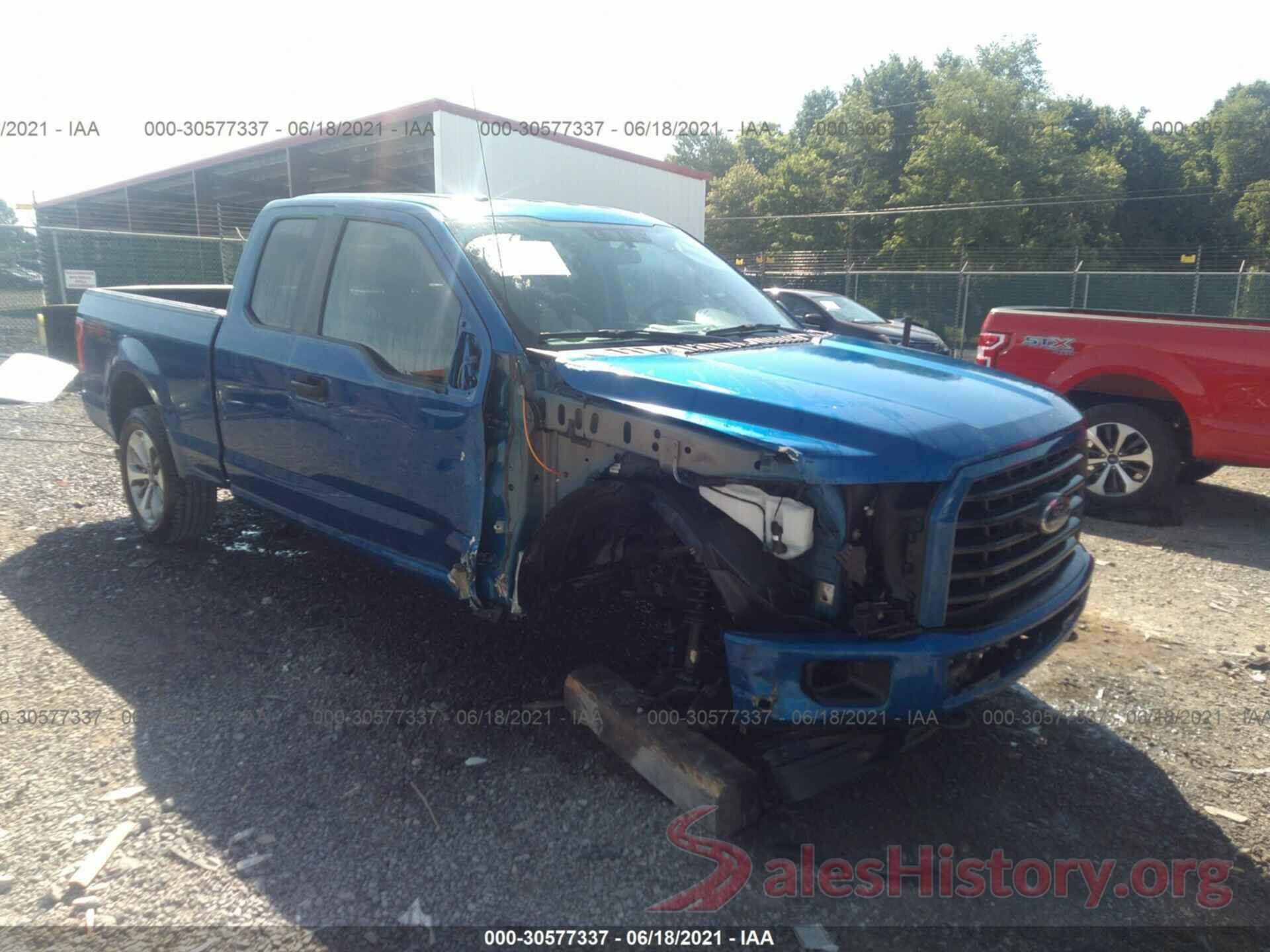 1FTFX1EF8HFB08352 2017 FORD F-150