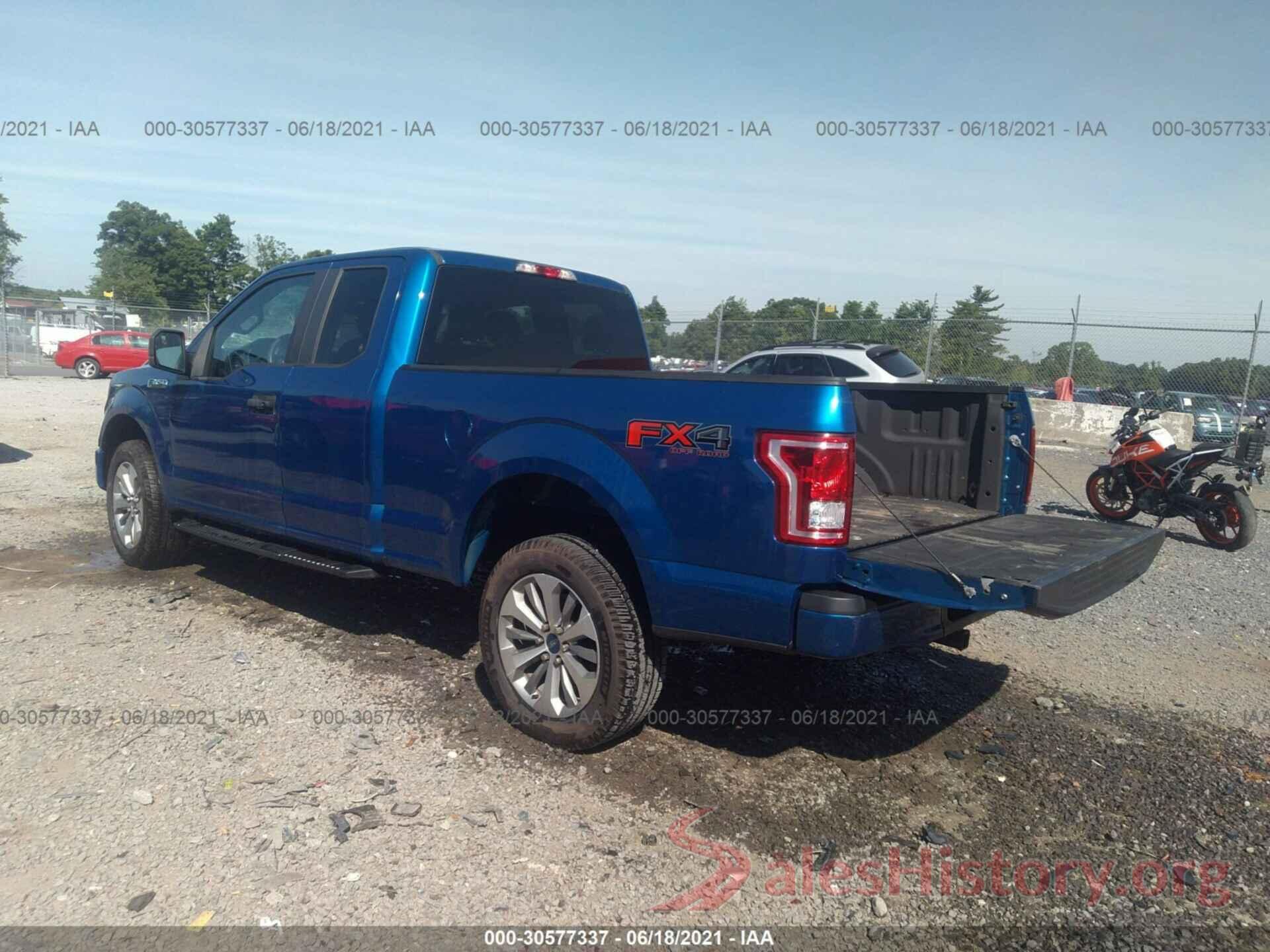 1FTFX1EF8HFB08352 2017 FORD F-150