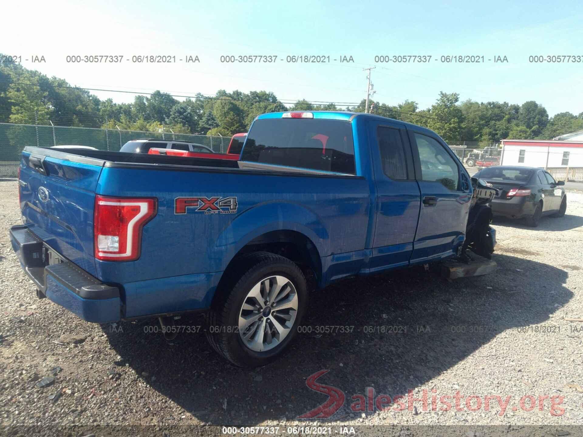 1FTFX1EF8HFB08352 2017 FORD F-150