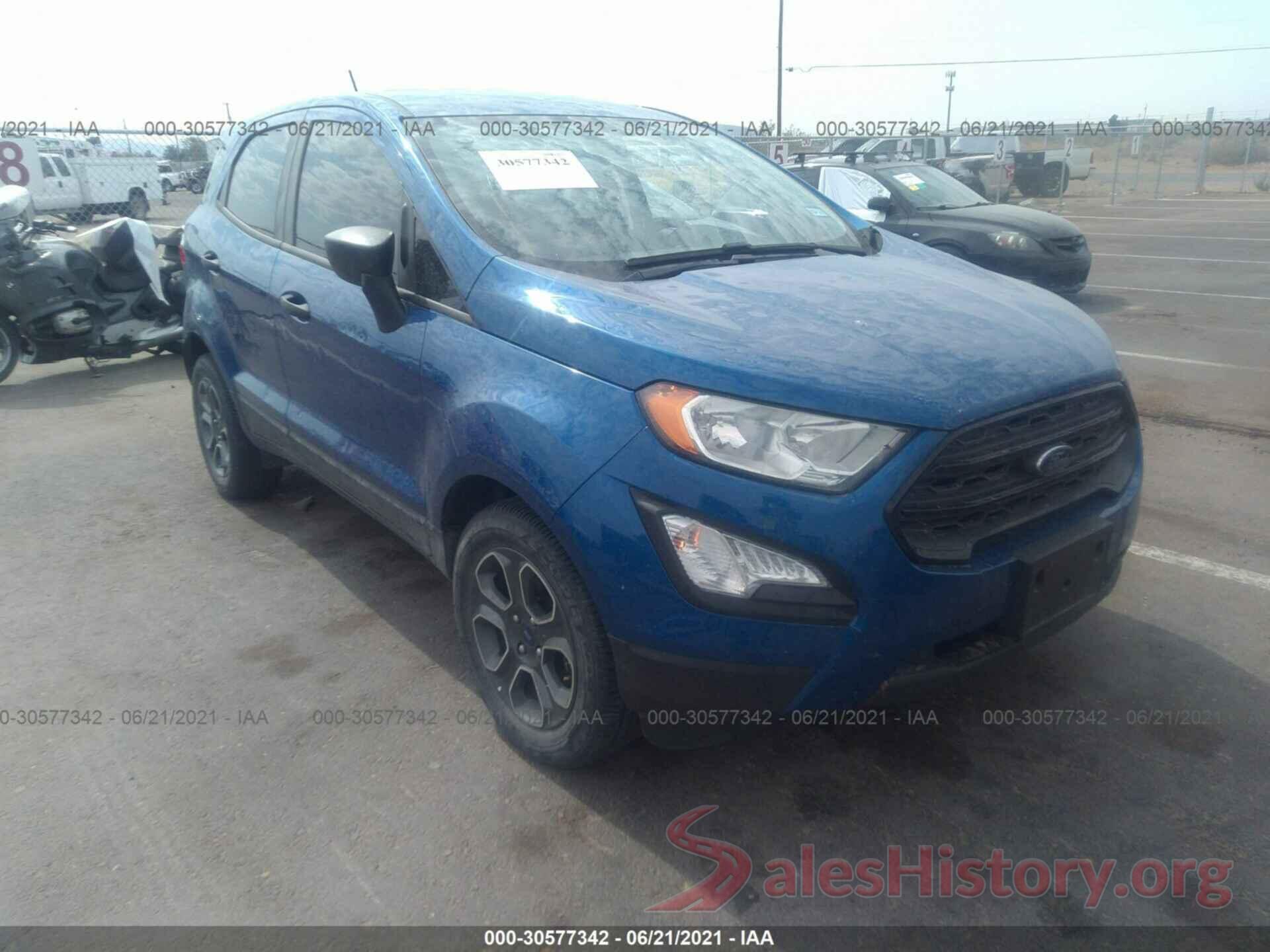 MAJ3P1RE7JC168561 2018 FORD ECOSPORT