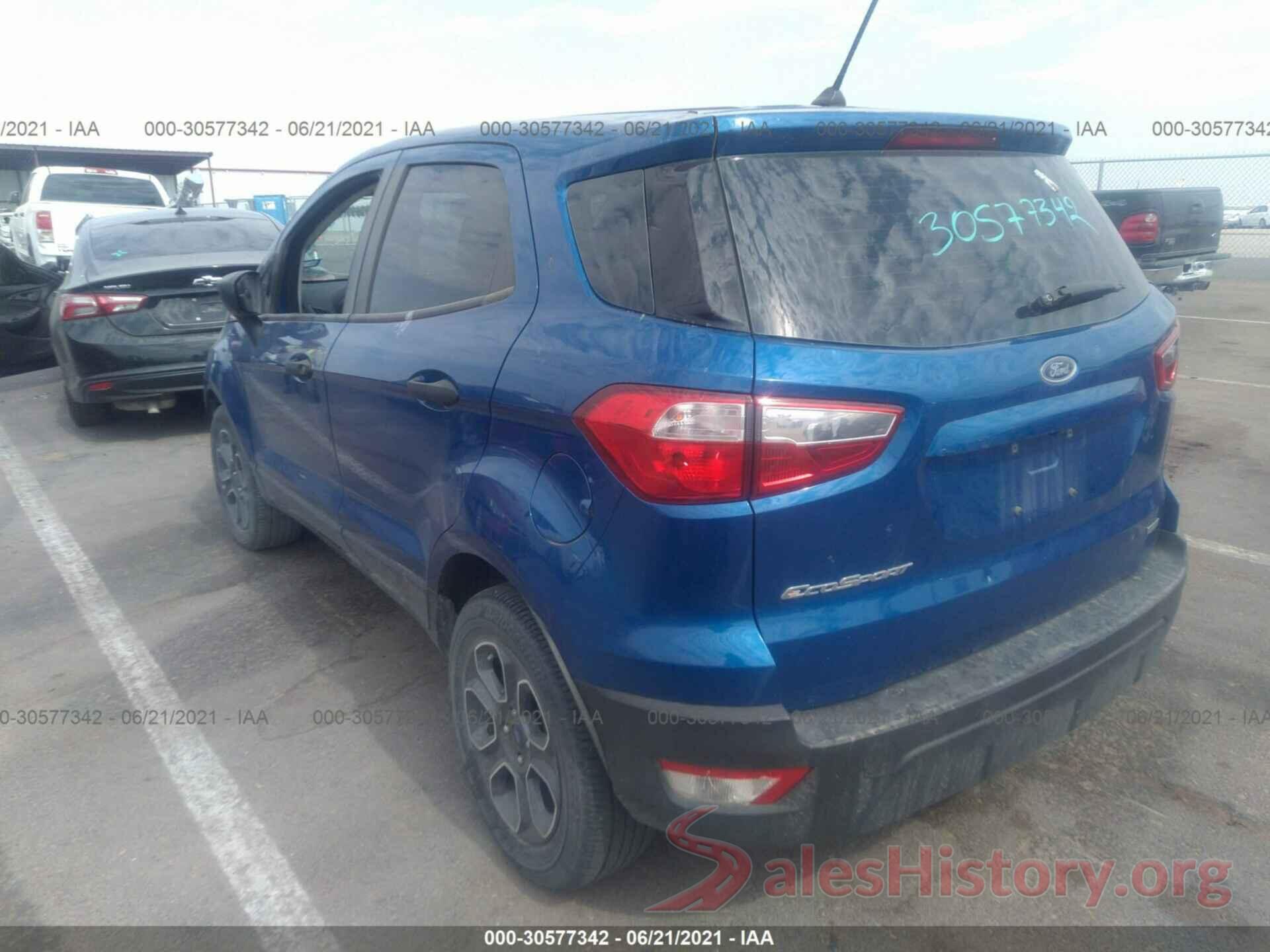 MAJ3P1RE7JC168561 2018 FORD ECOSPORT