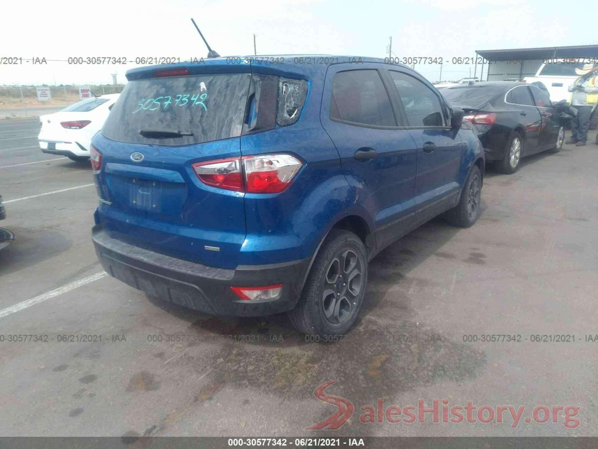 MAJ3P1RE7JC168561 2018 FORD ECOSPORT