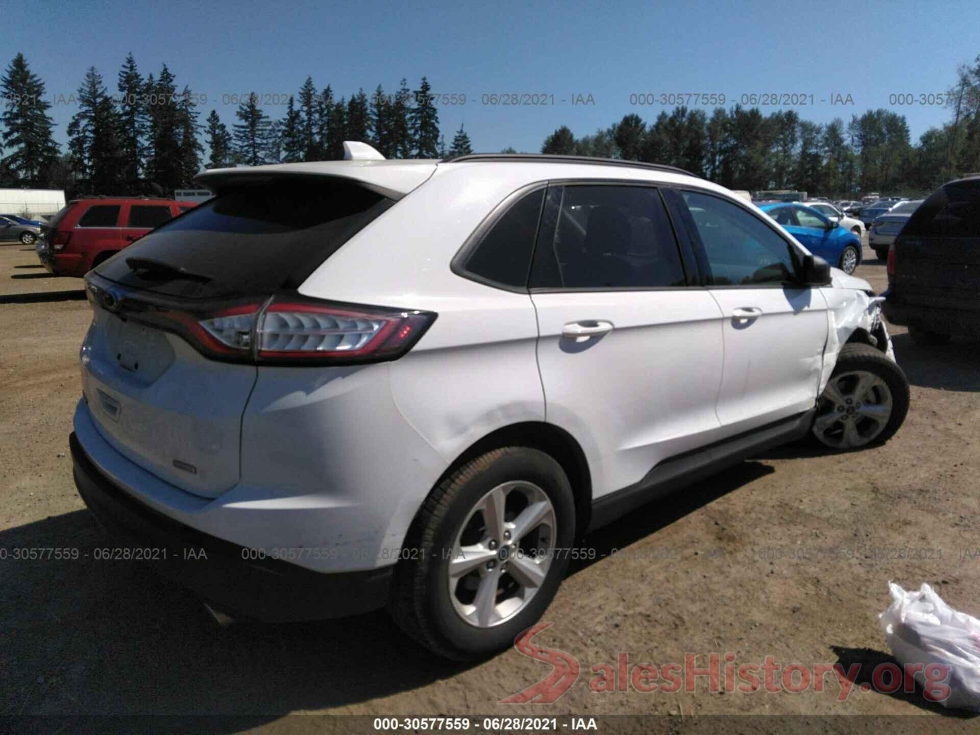 2FMPK3G90GBB38138 2016 FORD EDGE