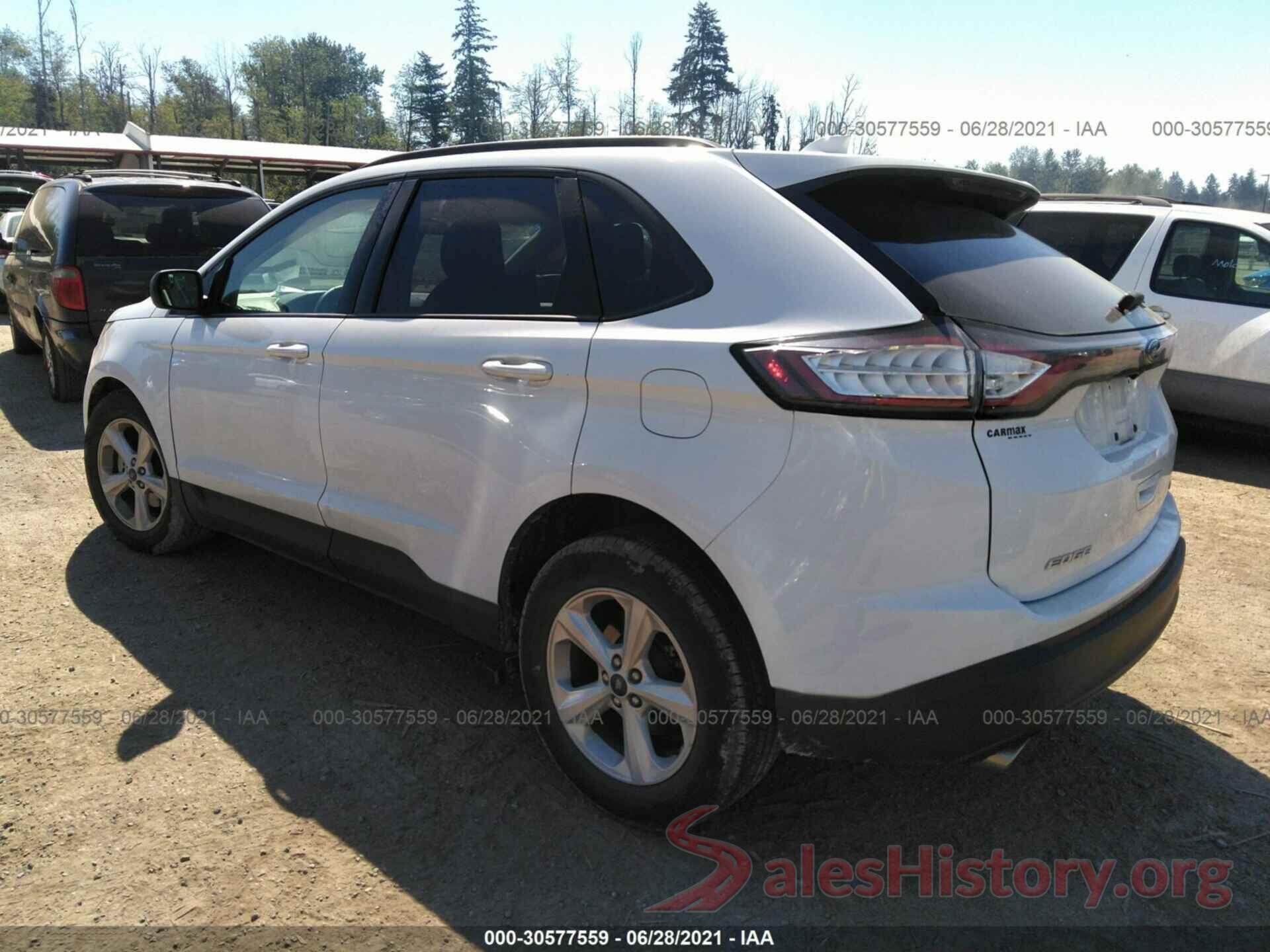 2FMPK3G90GBB38138 2016 FORD EDGE