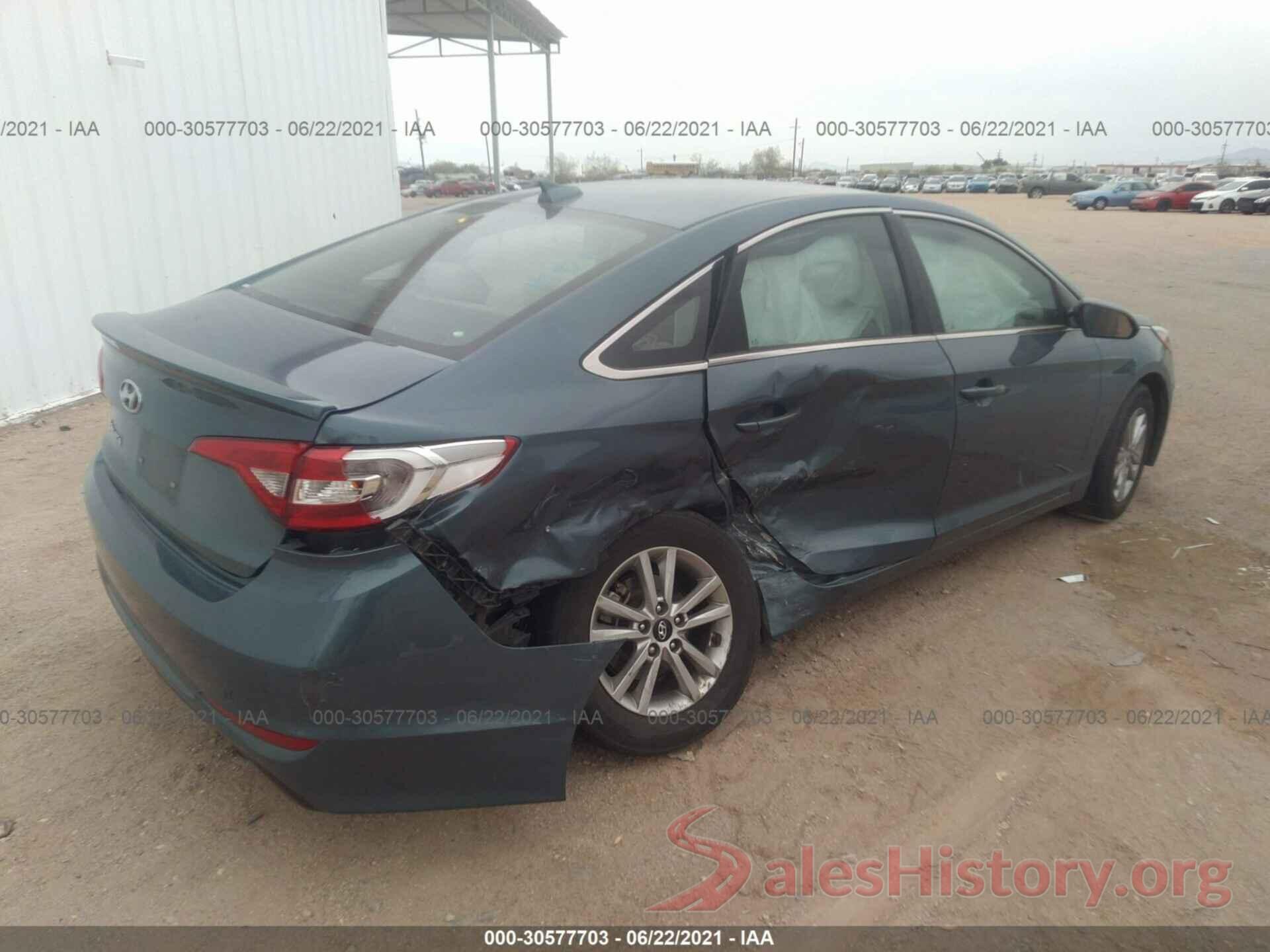 5NPE24AF2HH548929 2017 HYUNDAI SONATA