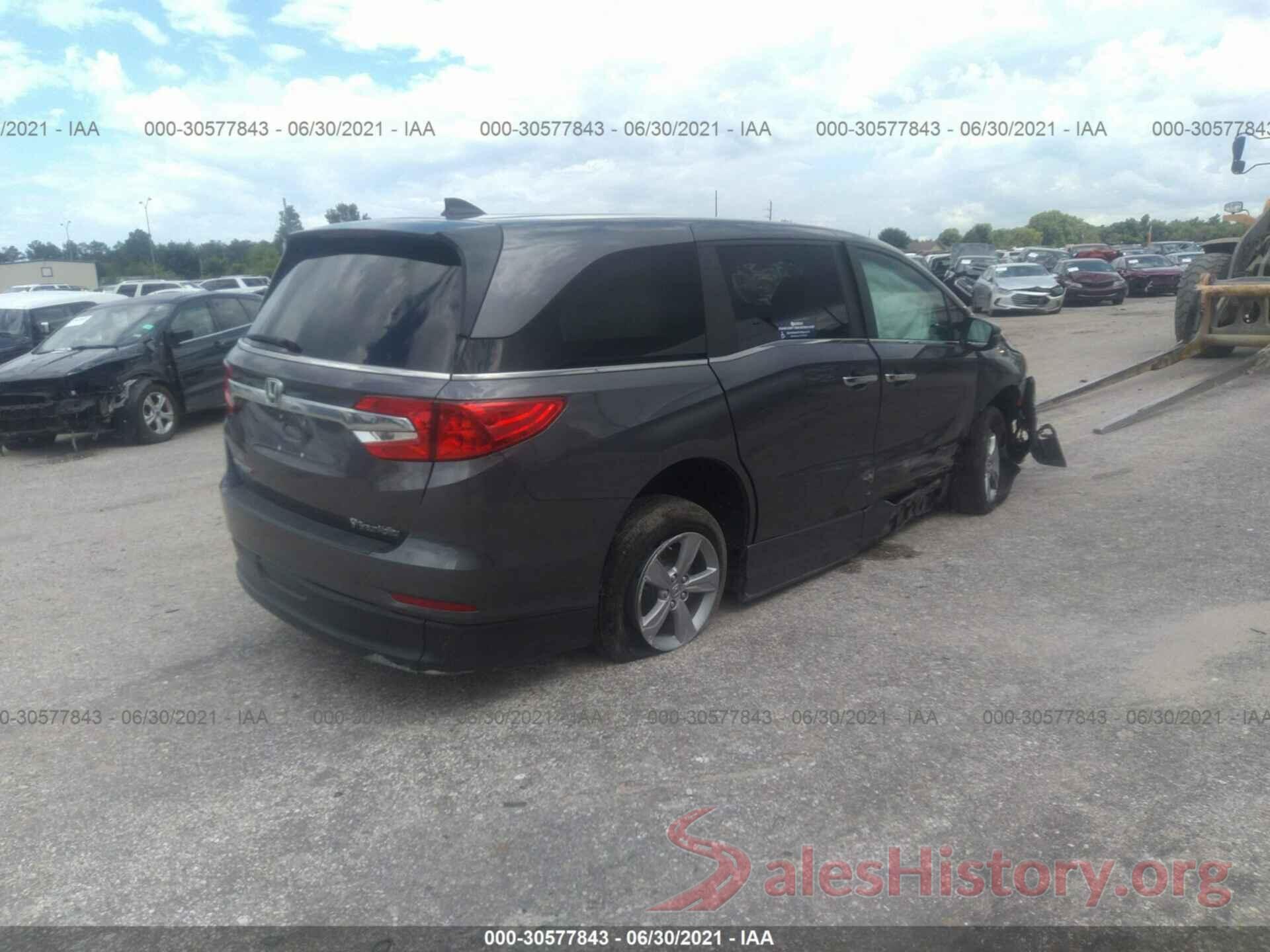 5FNRL6H79LB068614 2020 HONDA ODYSSEY