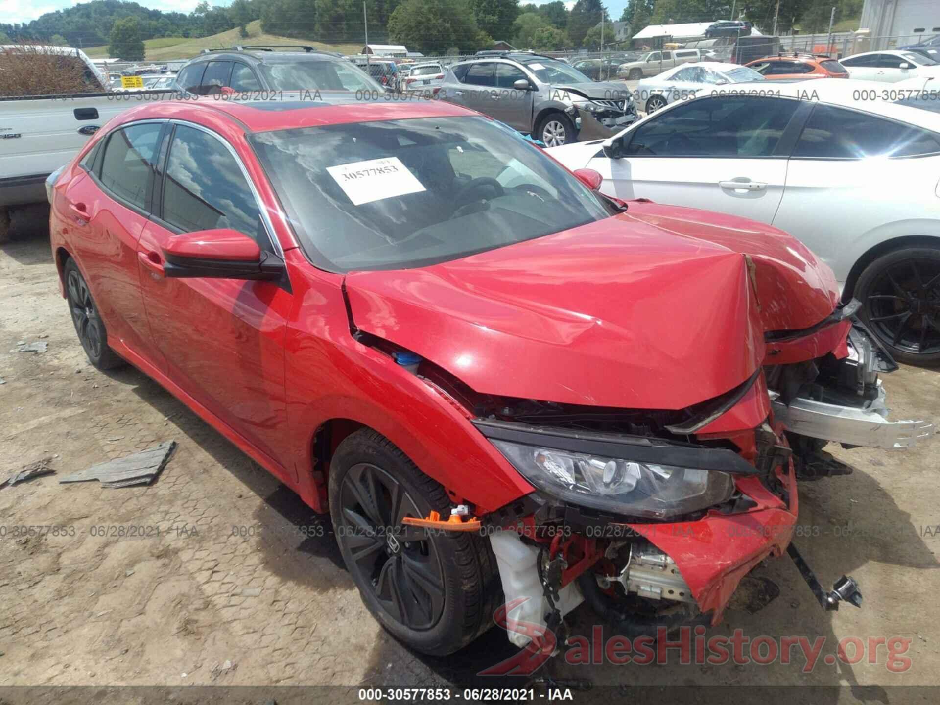 SHHFK7H6XKU402651 2019 HONDA CIVIC HATCHBACK