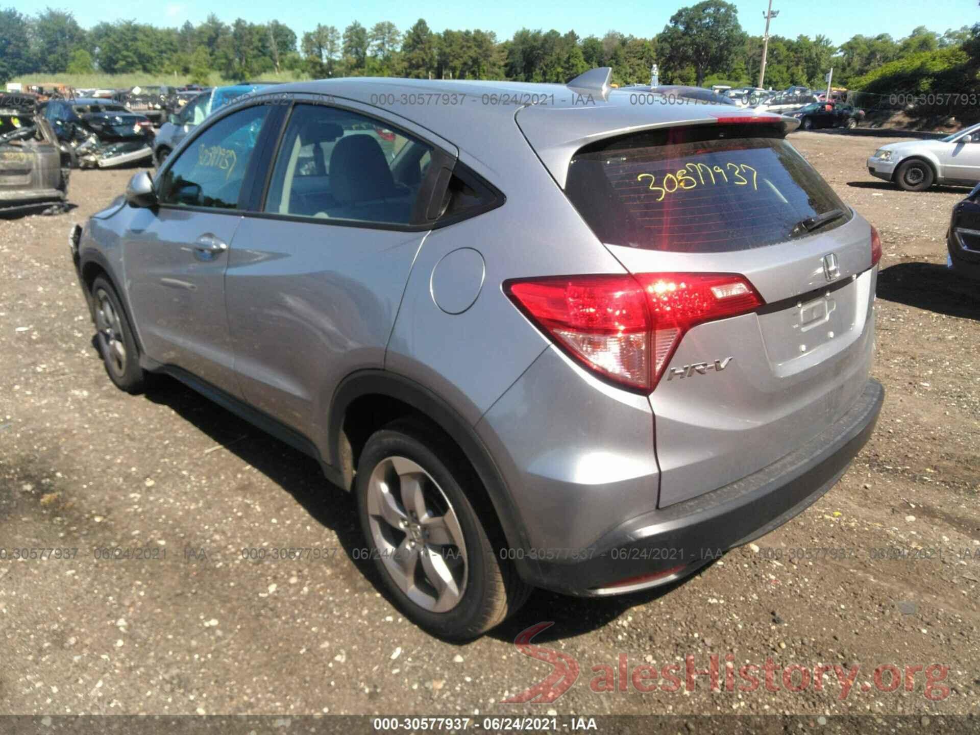 3CZRU6H31JG706852 2018 HONDA HR-V