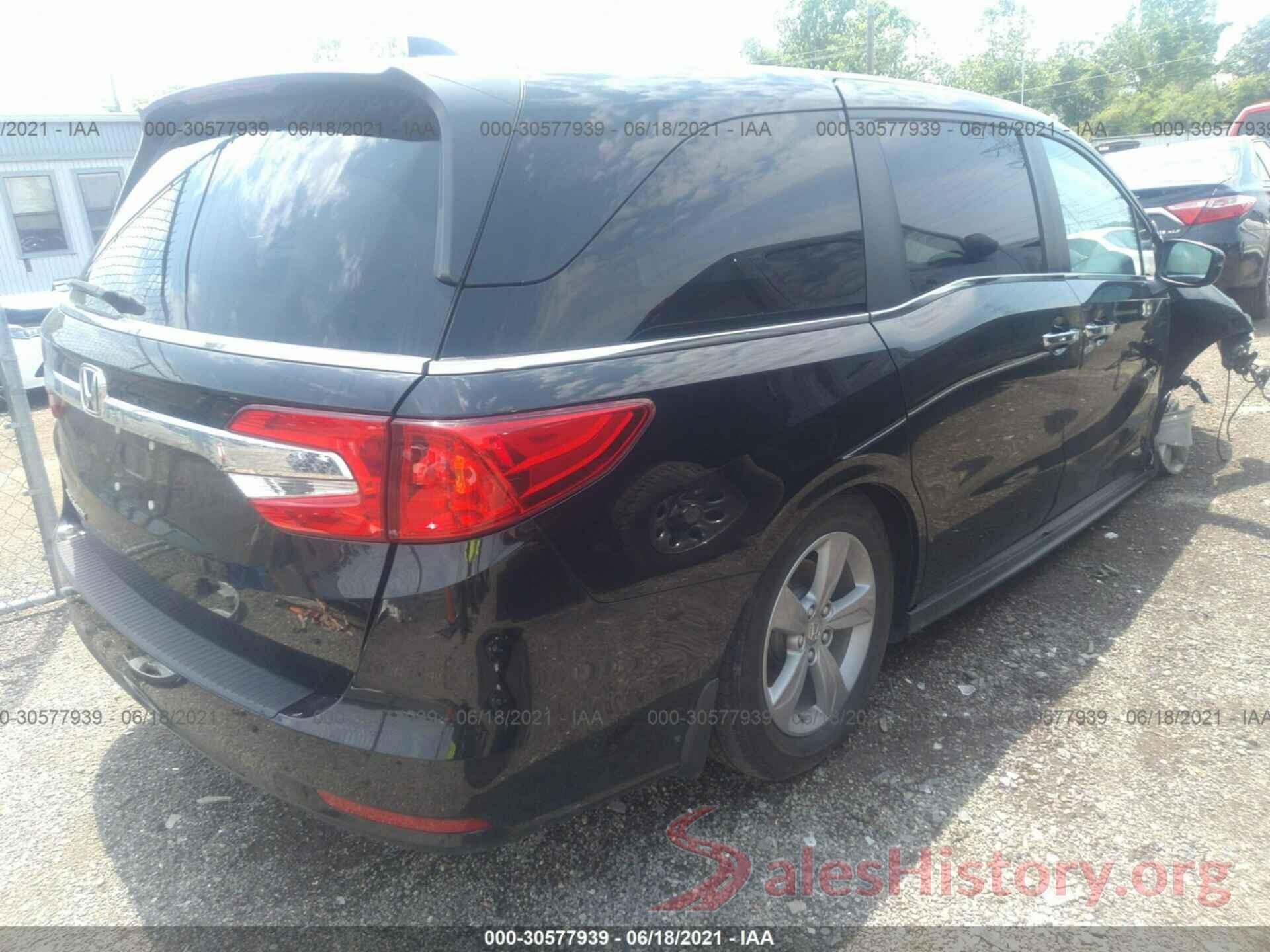 5FNRL6H58LB006619 2020 HONDA ODYSSEY