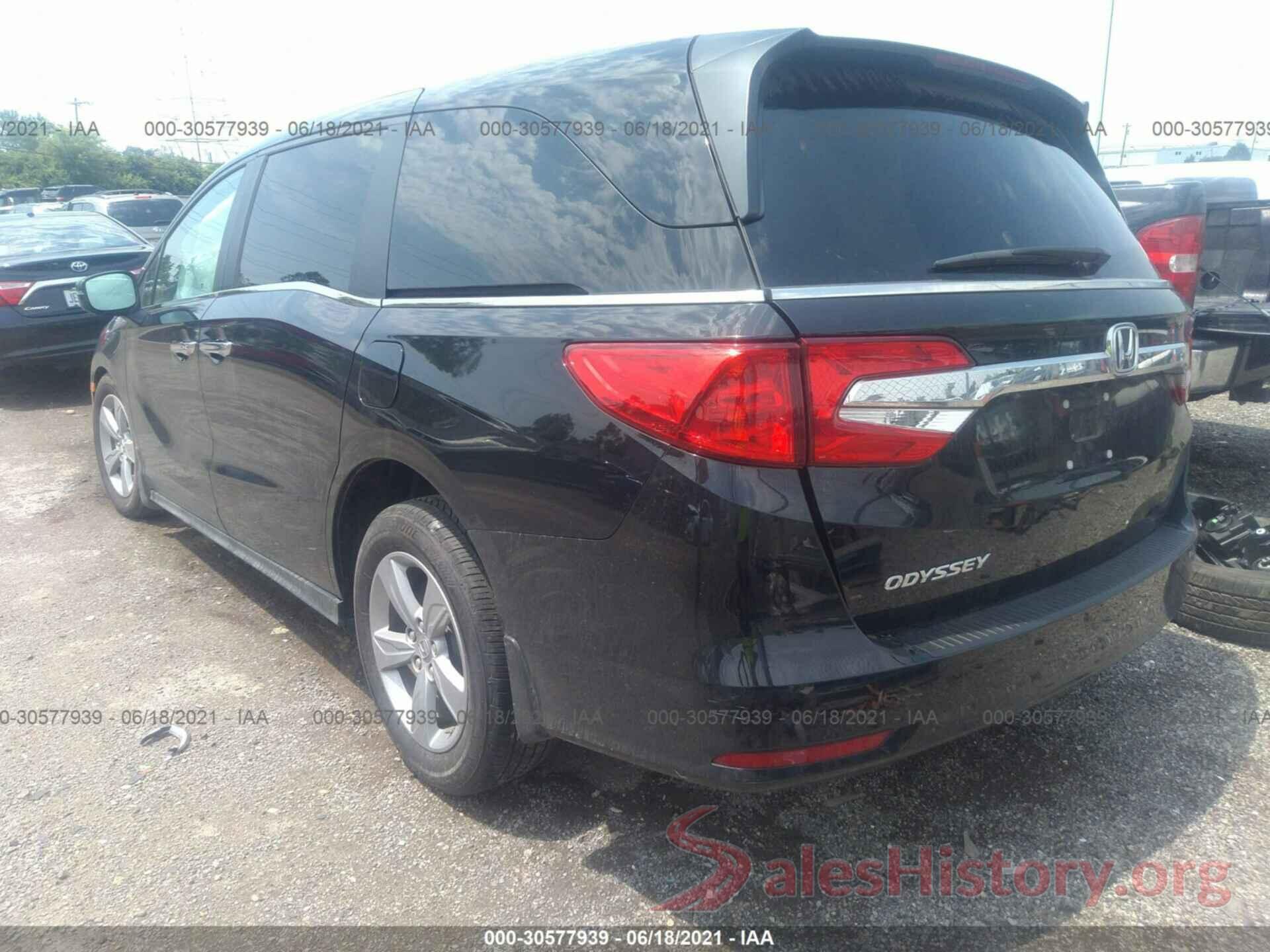 5FNRL6H58LB006619 2020 HONDA ODYSSEY