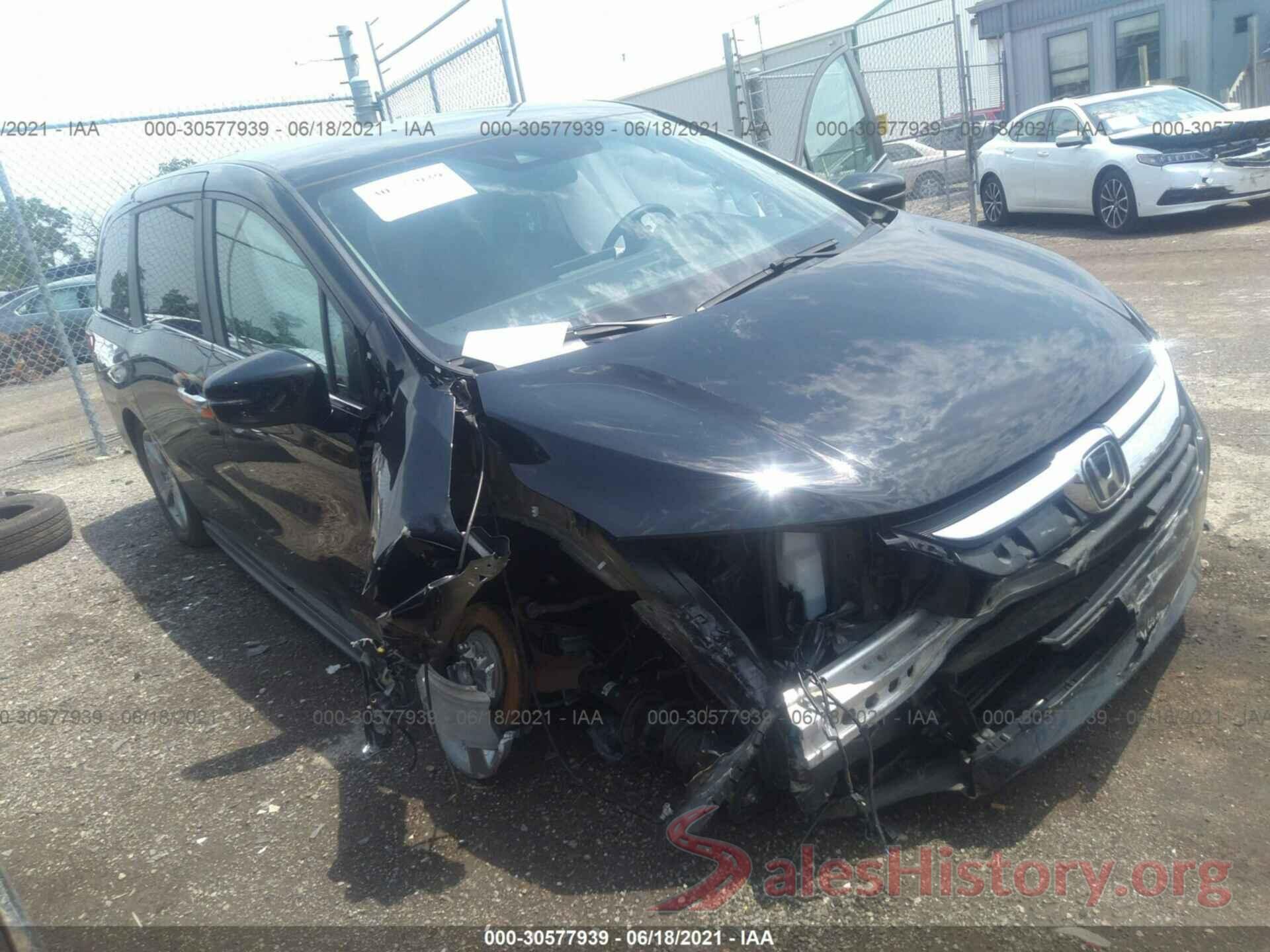 5FNRL6H58LB006619 2020 HONDA ODYSSEY