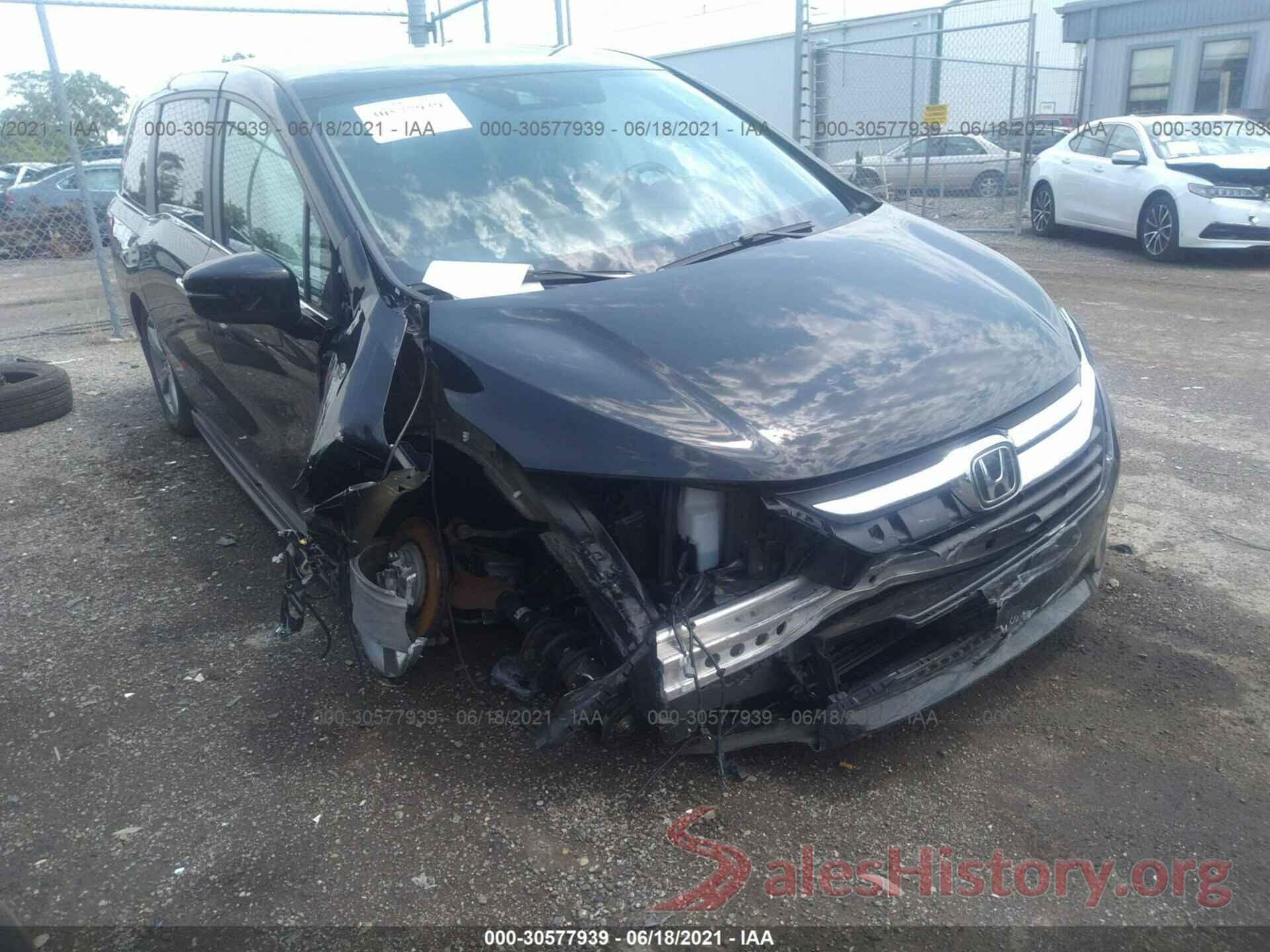 5FNRL6H58LB006619 2020 HONDA ODYSSEY