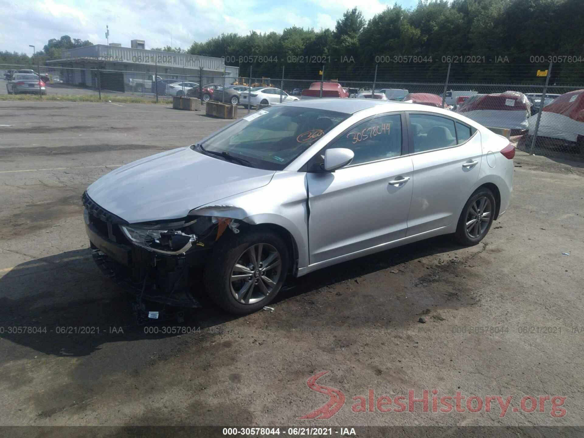 5NPD84LF4JH232915 2018 HYUNDAI ELANTRA