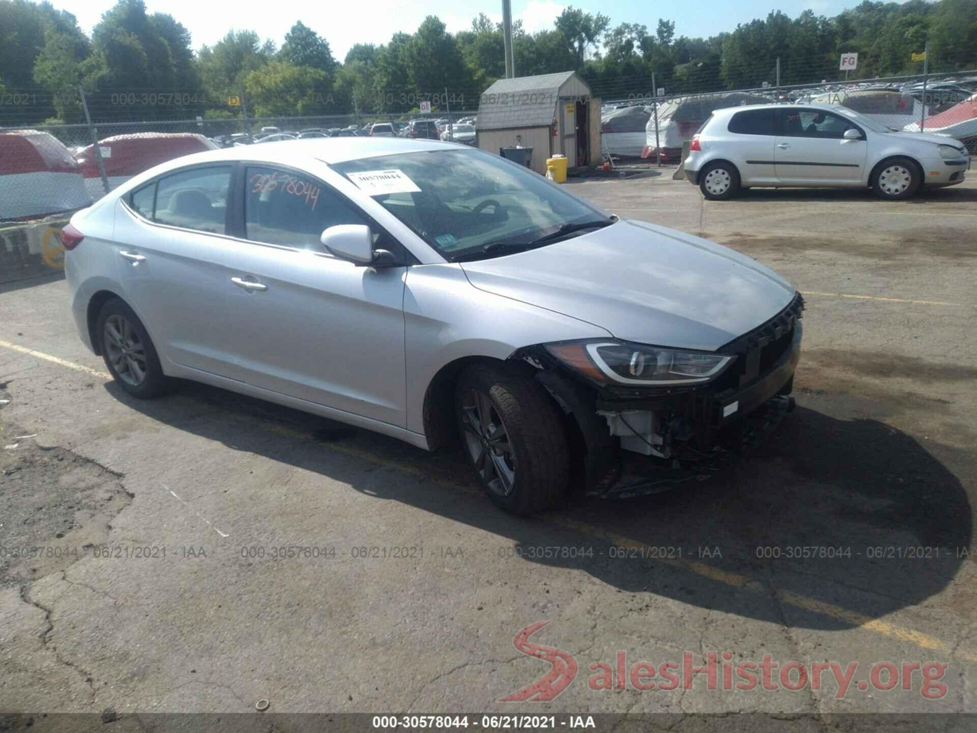 5NPD84LF4JH232915 2018 HYUNDAI ELANTRA