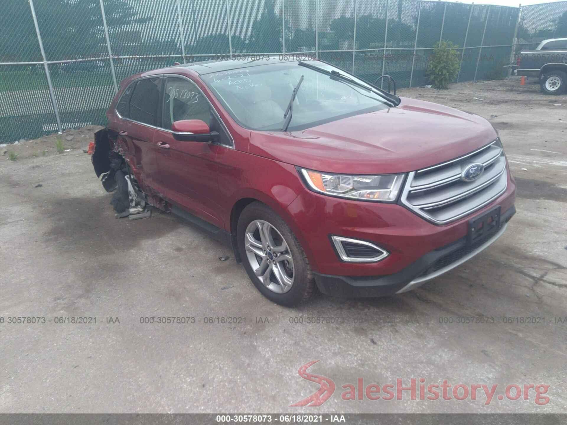 2FMPK4K83HBC25361 2017 FORD EDGE