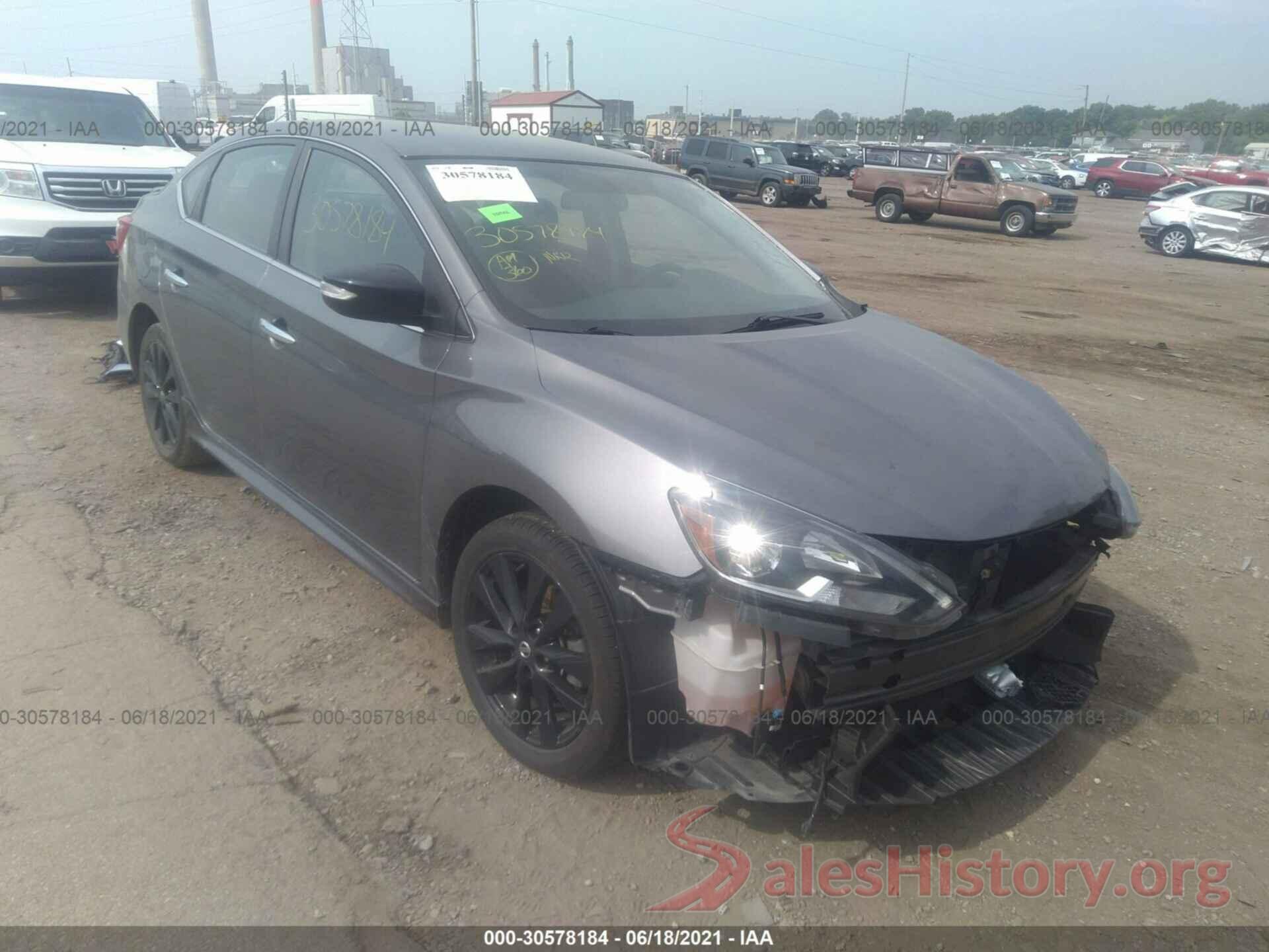 3N1AB7AP4HY364297 2017 NISSAN SENTRA