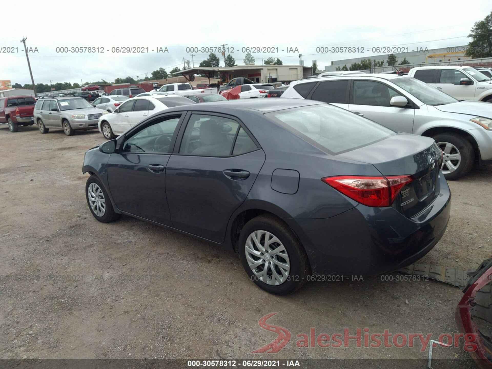 5YFBURHE3KP916682 2019 TOYOTA COROLLA