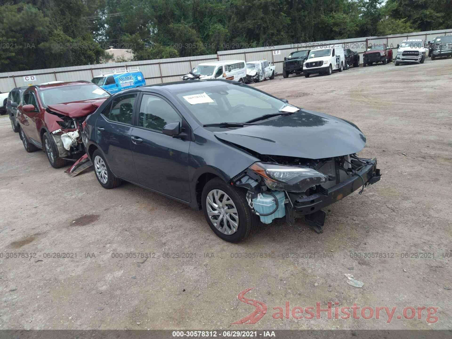 5YFBURHE3KP916682 2019 TOYOTA COROLLA