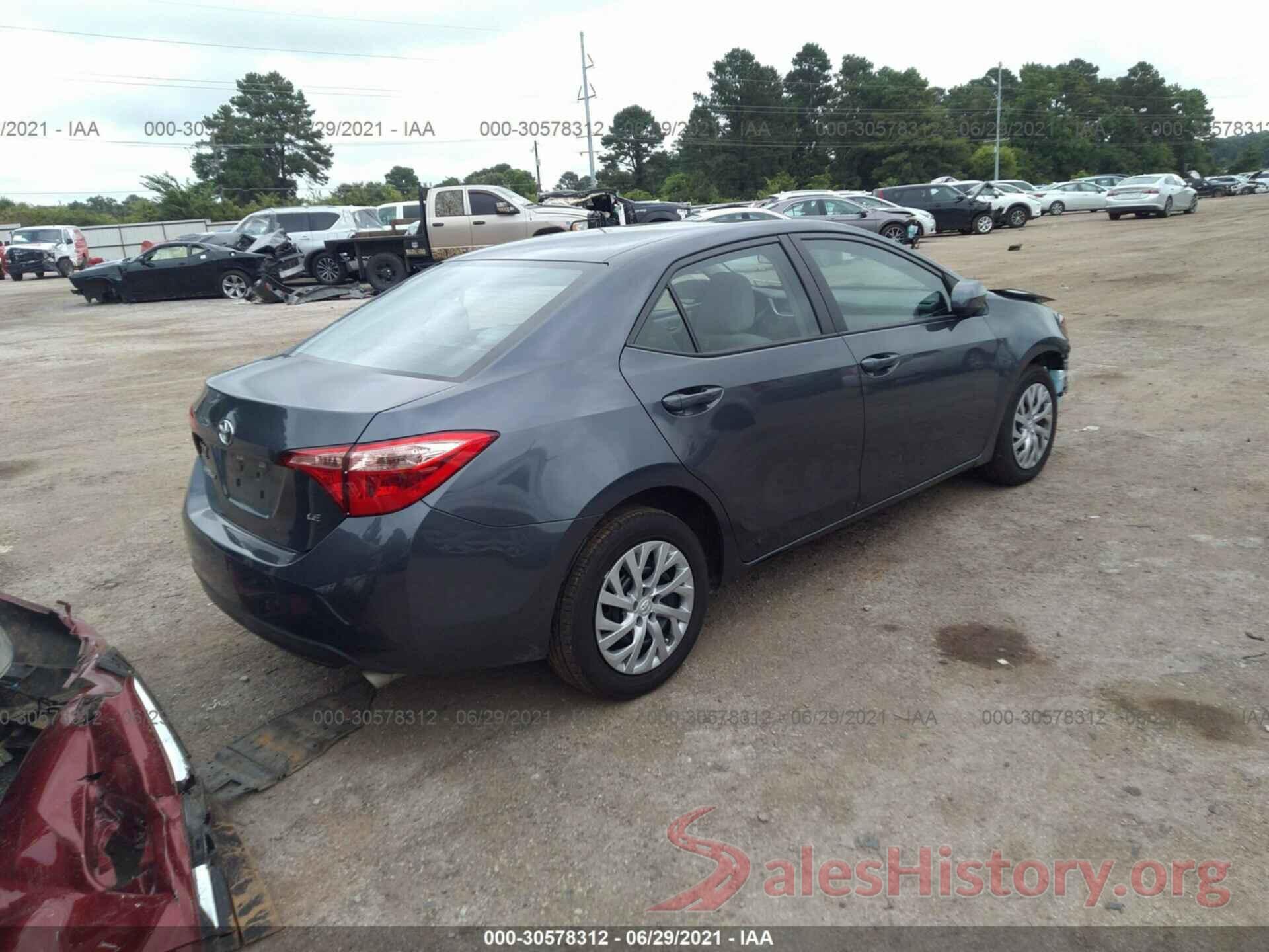 5YFBURHE3KP916682 2019 TOYOTA COROLLA