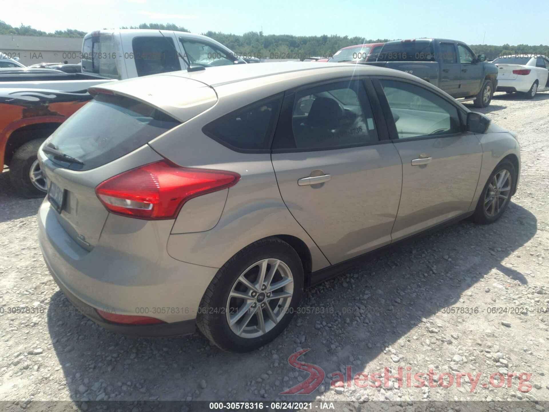 1FADP3K25GL336156 2016 FORD FOCUS