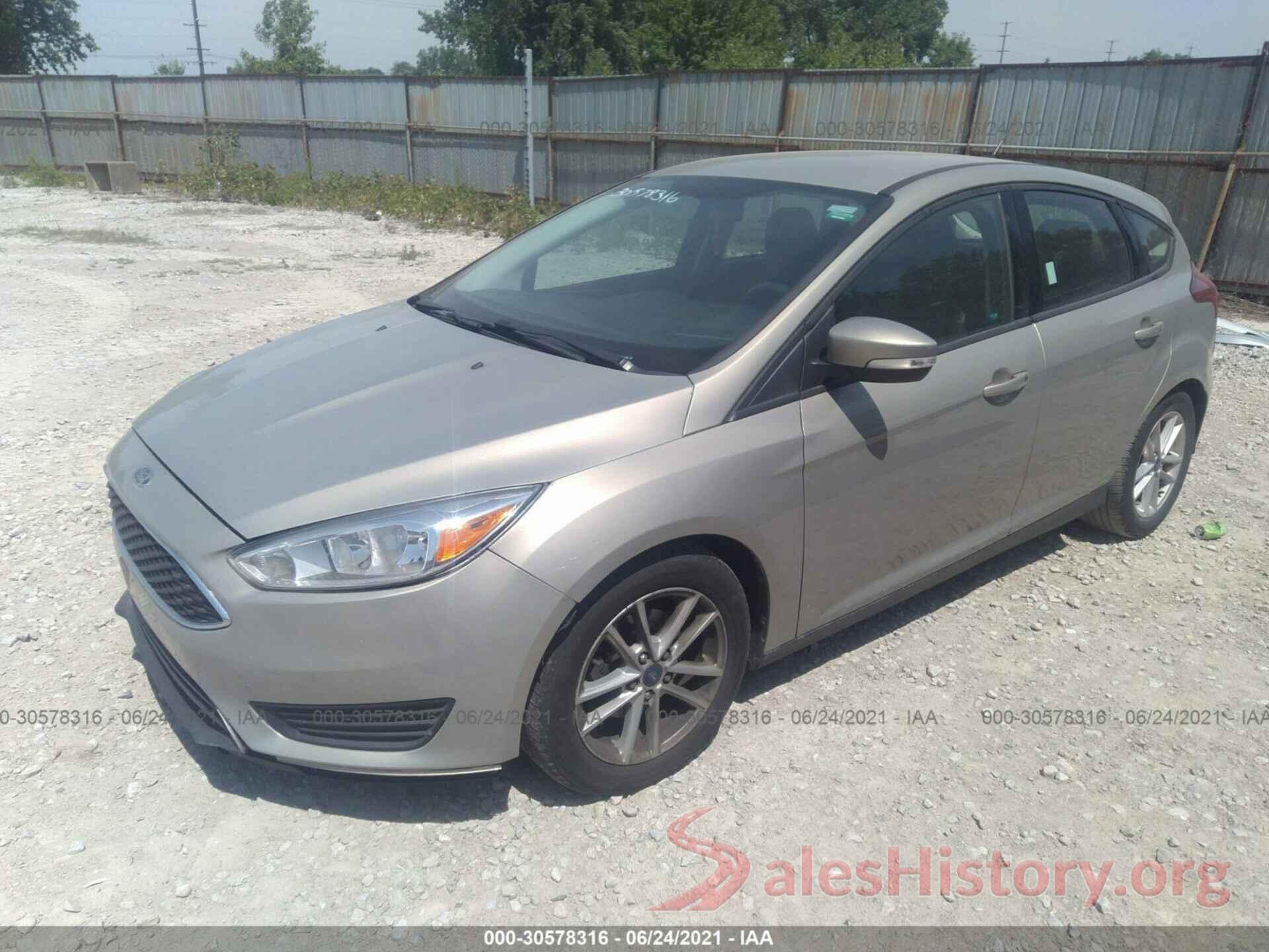 1FADP3K25GL336156 2016 FORD FOCUS