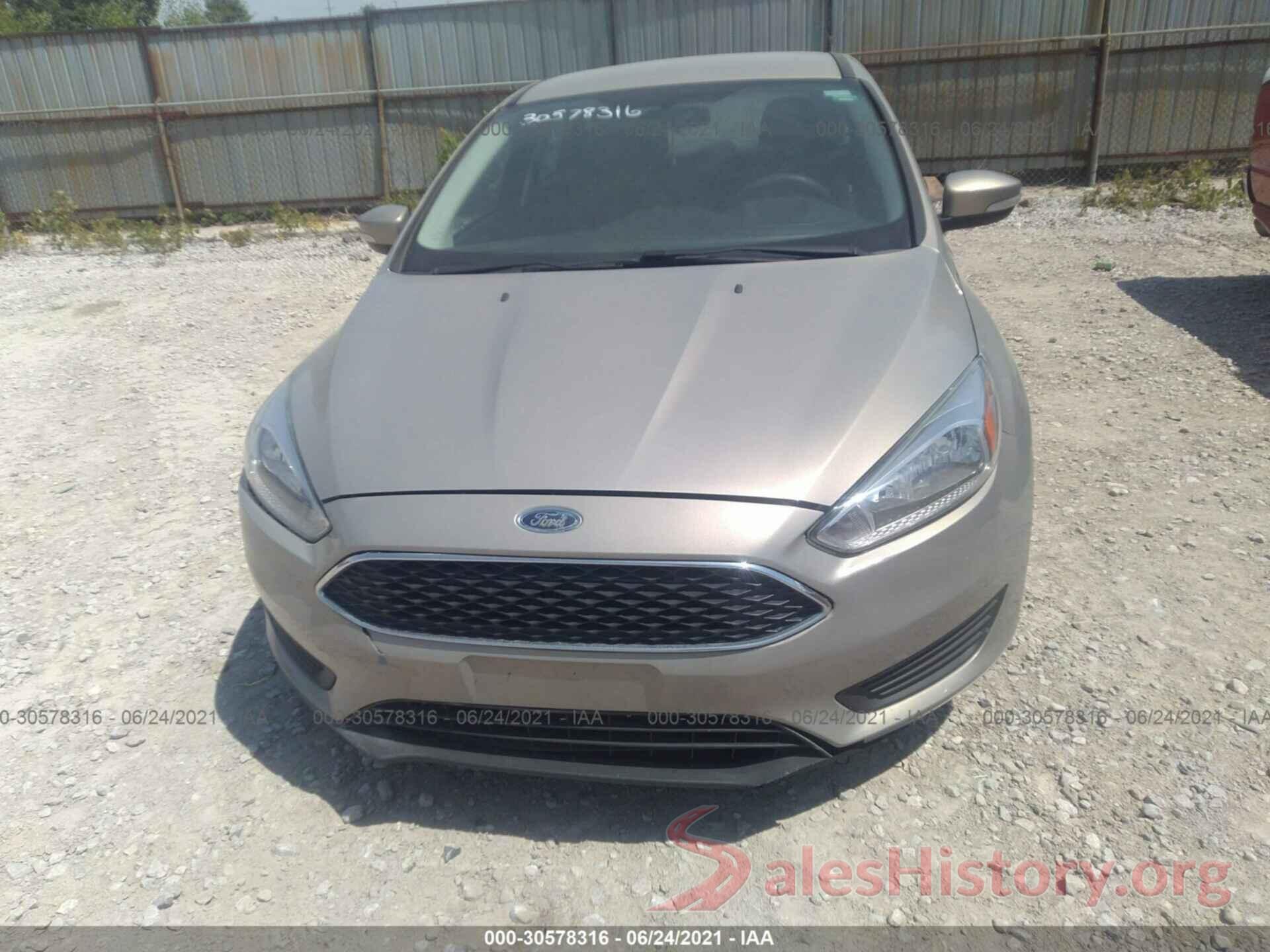 1FADP3K25GL336156 2016 FORD FOCUS