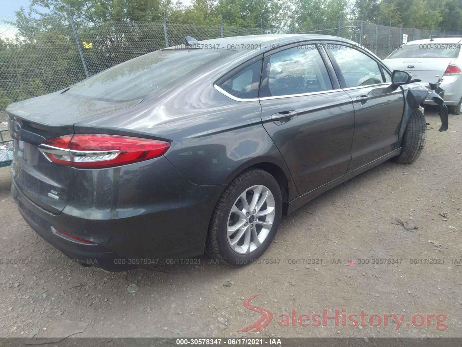 3FA6P0HD1LR249821 2020 FORD FUSION