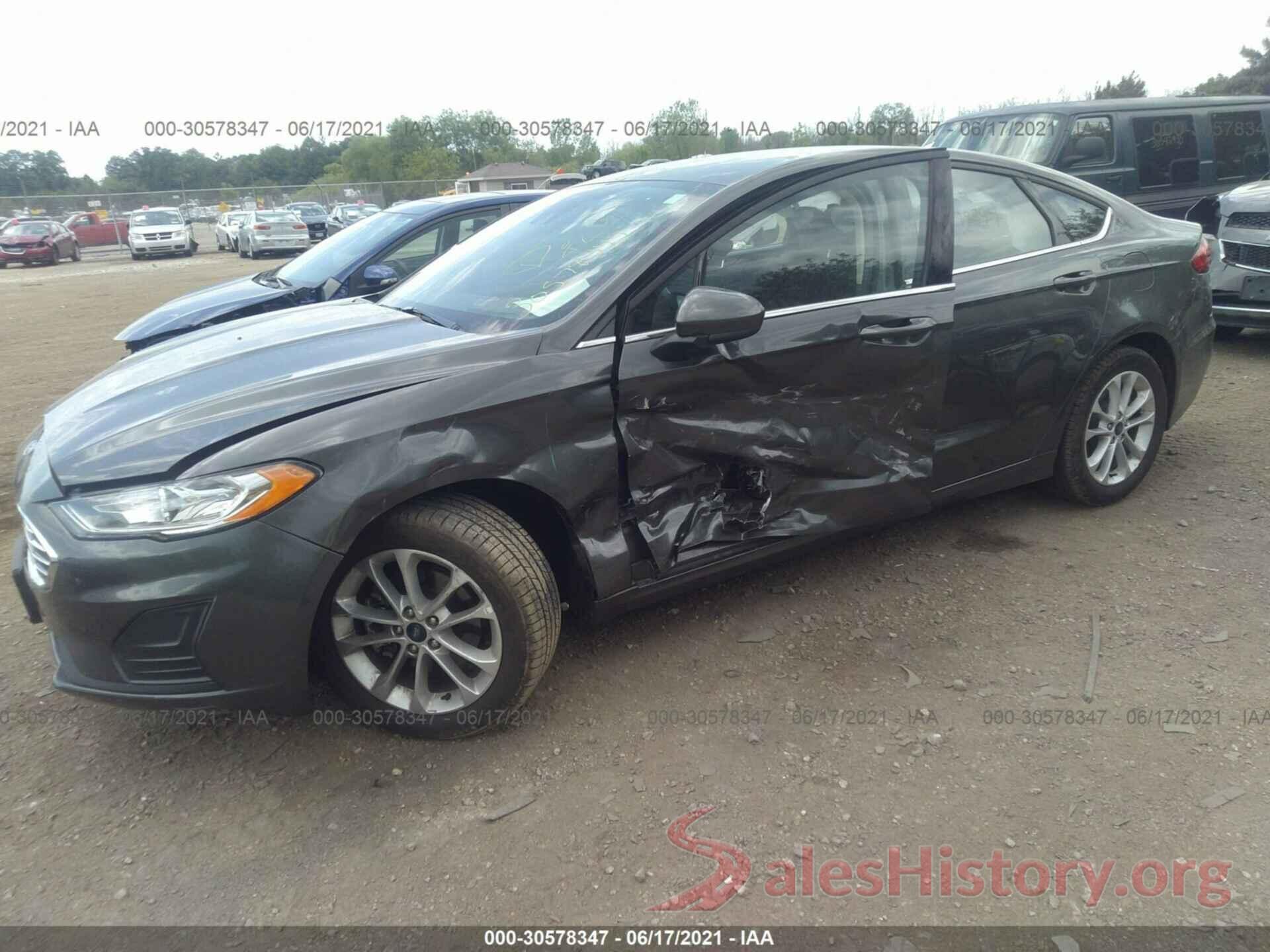 3FA6P0HD1LR249821 2020 FORD FUSION