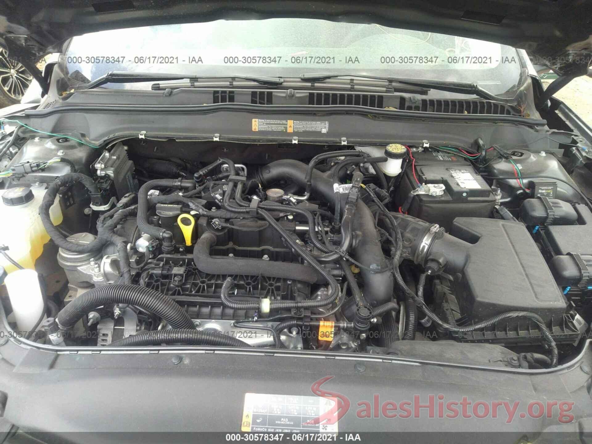 3FA6P0HD1LR249821 2020 FORD FUSION