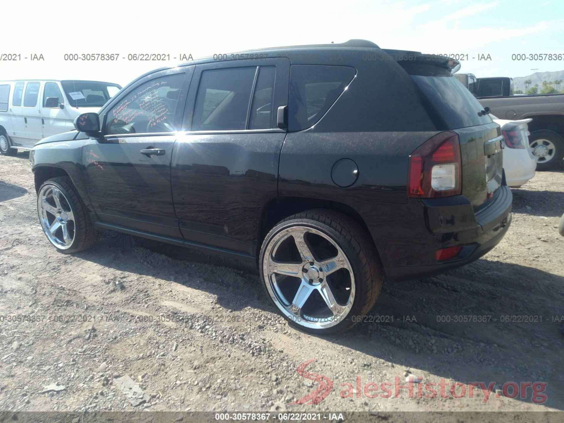 1C4NJCBA3HD123905 2017 JEEP COMPASS