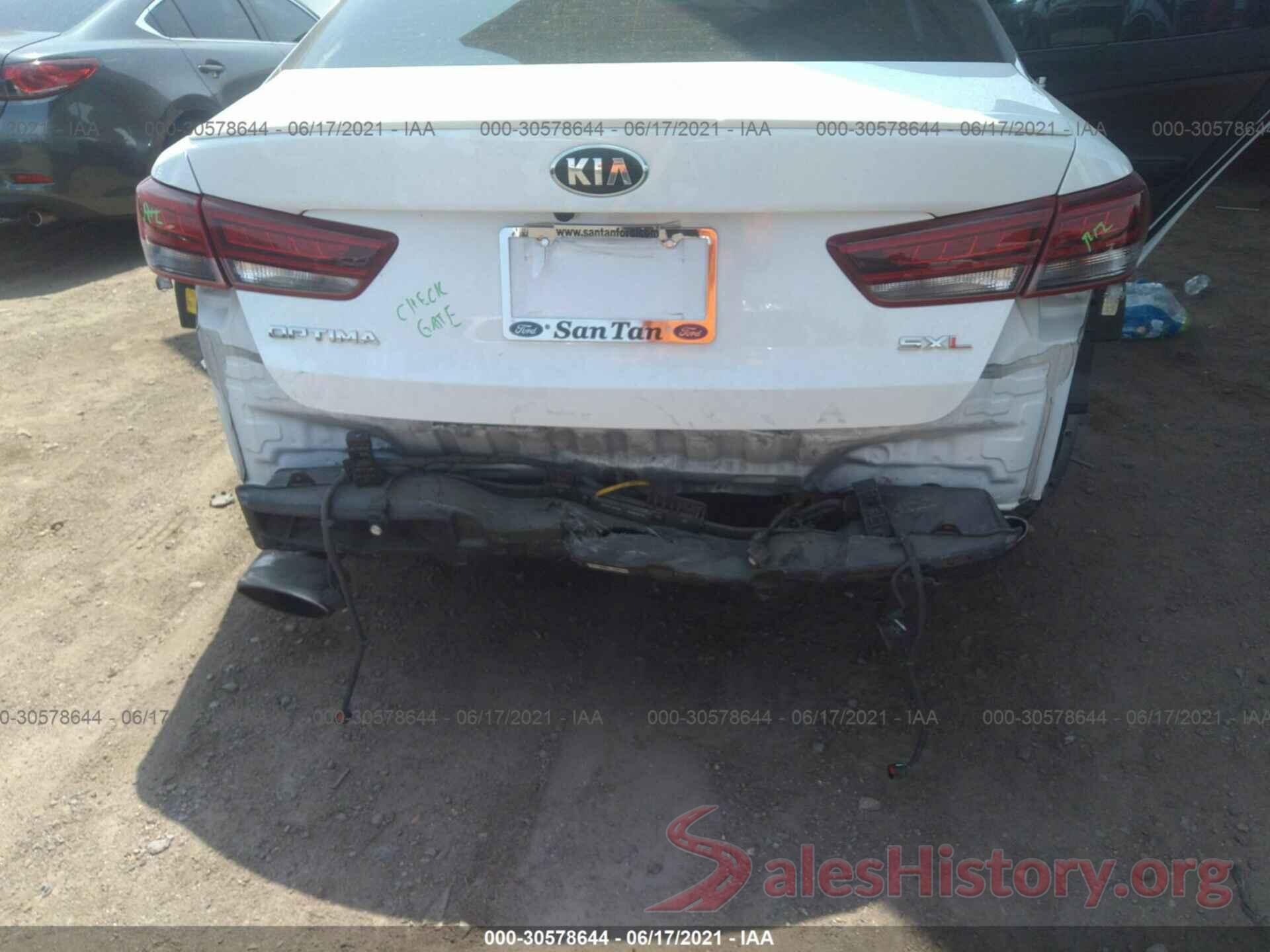 5XXGV4L29JG237221 2018 KIA OPTIMA