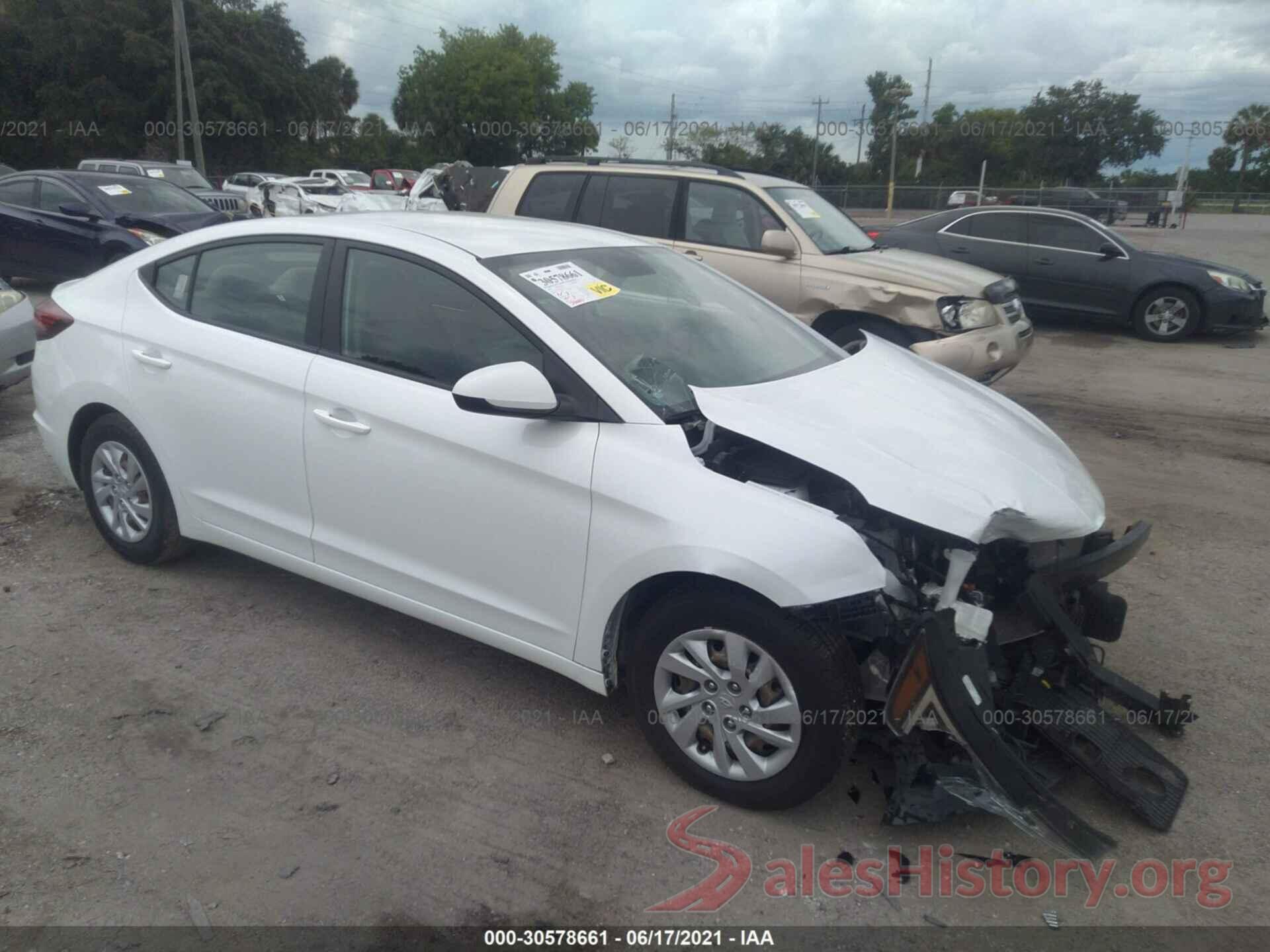 5NPD74LF4KH457226 2019 HYUNDAI ELANTRA