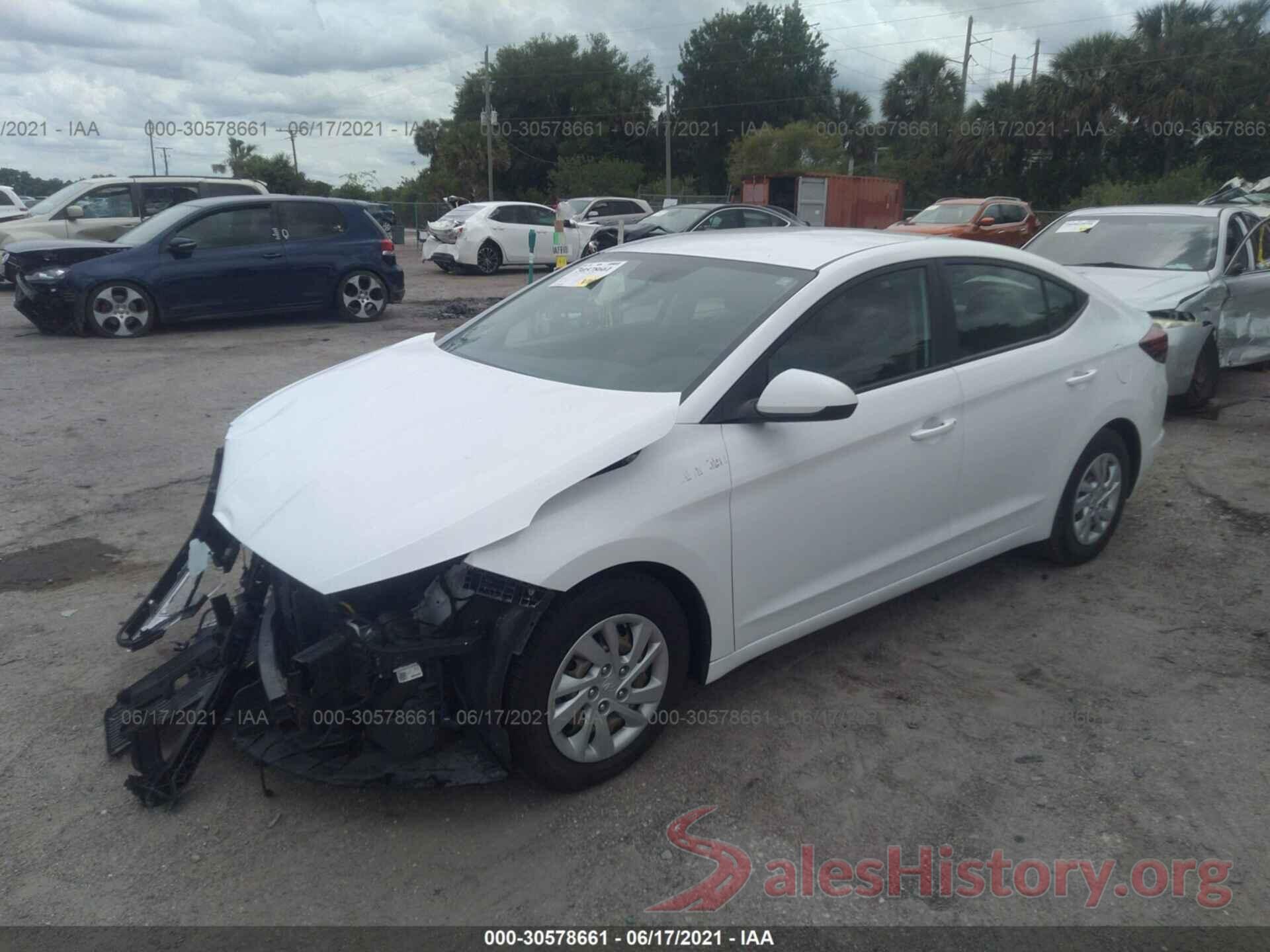 5NPD74LF4KH457226 2019 HYUNDAI ELANTRA